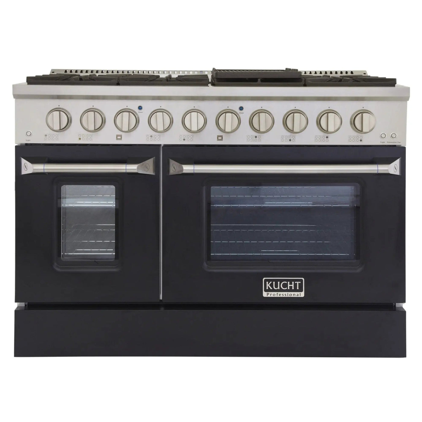 Kucht 48” Pro-Style Kitchen Dual Fuel Range - KDF482/LP-S by Farmhouse Kitchen and Bath