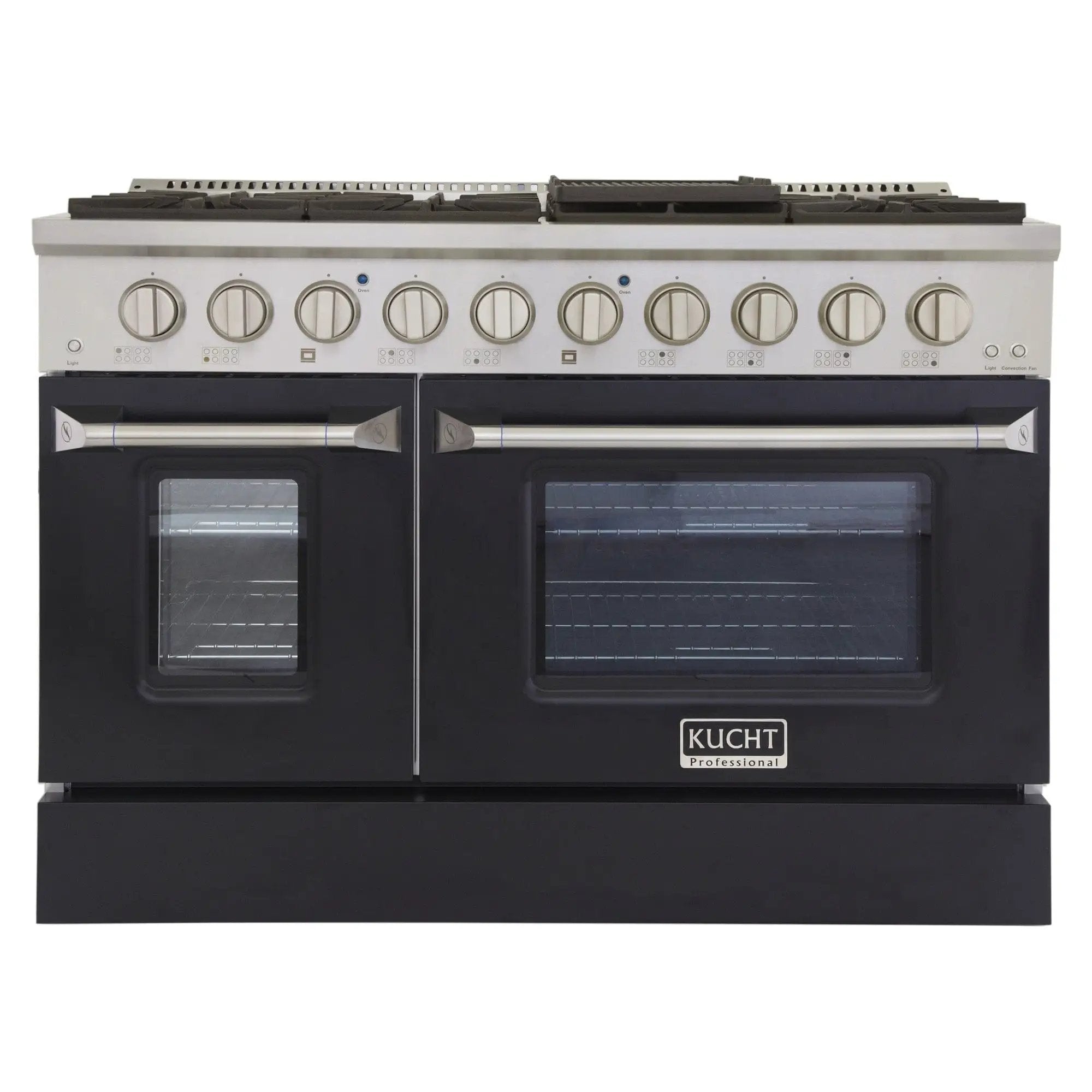 Kucht 48” Pro-Style Kitchen Dual Fuel Range - KDF482/LP-S by Farmhouse Kitchen and Bath