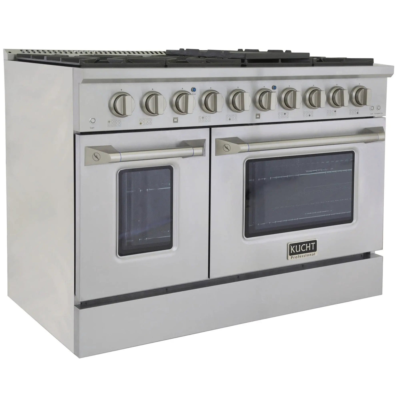 Kucht 48” Pro-Style Kitchen Dual Fuel Range - KDF482/LP-S by Farmhouse Kitchen and Bath
