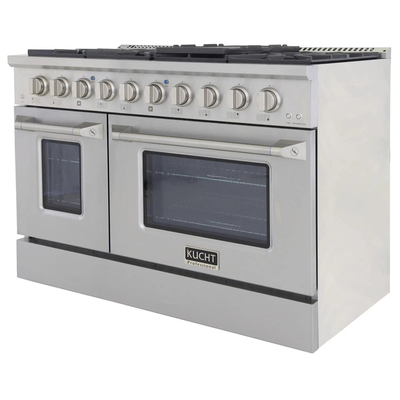 Kucht 48” Pro-Style Kitchen Dual Fuel Range - KDF482/LP-S by Farmhouse Kitchen and Bath