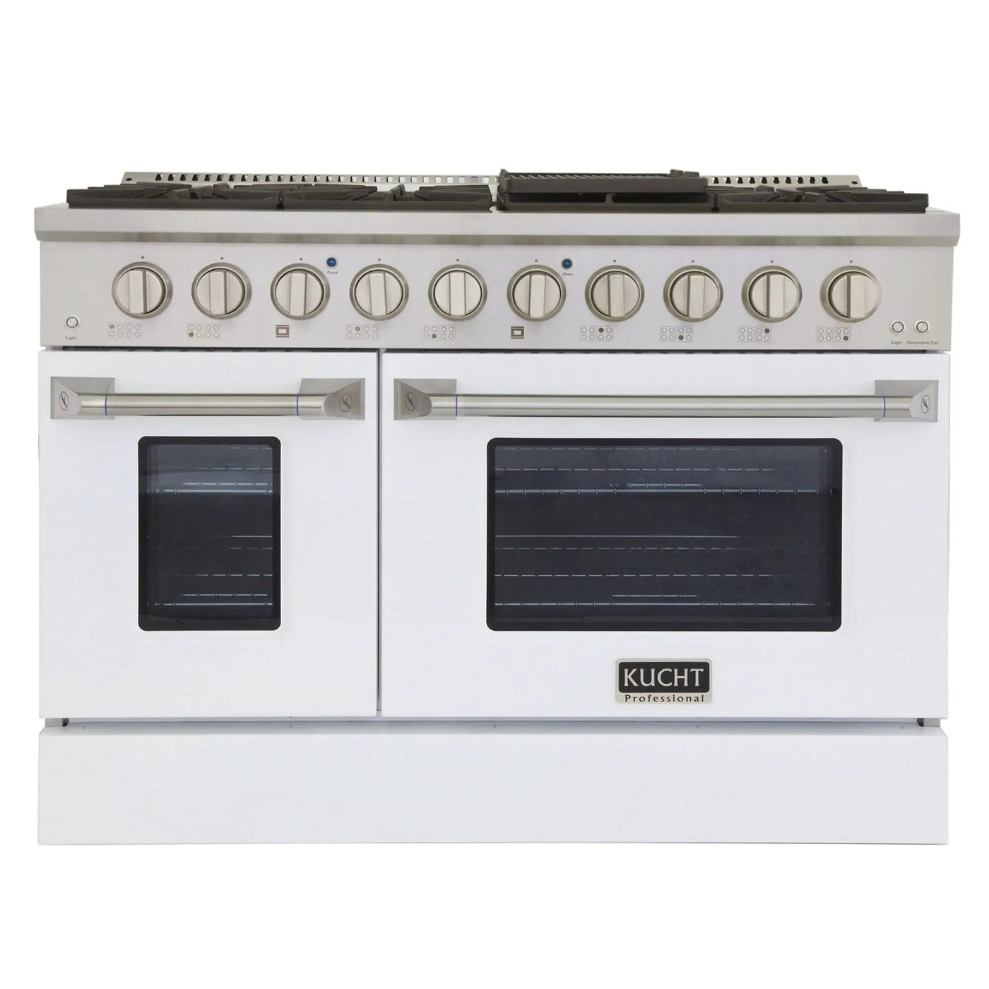Kucht 48” Pro-Style Kitchen Dual Fuel Range - KDF482/LP-S by Farmhouse Kitchen and Bath