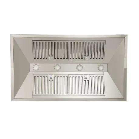 Kucht 48" Professional Stainless Steel, Island Hood, KRH4812iS by Farmhouse Kitchen and Bath