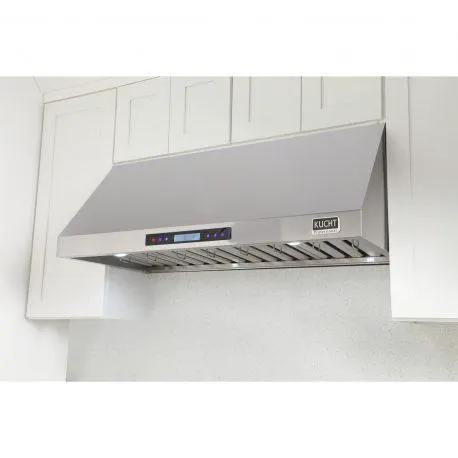 Kucht 48” Professional Stainless Steel, Under Cabinet Hood, KRH4820A by Farmhouse Kitchen and Bath