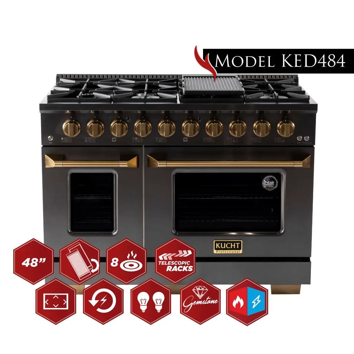 Kucht Gemstone™ KED Series KED484/LP by Farmhouse Kitchen and Bath