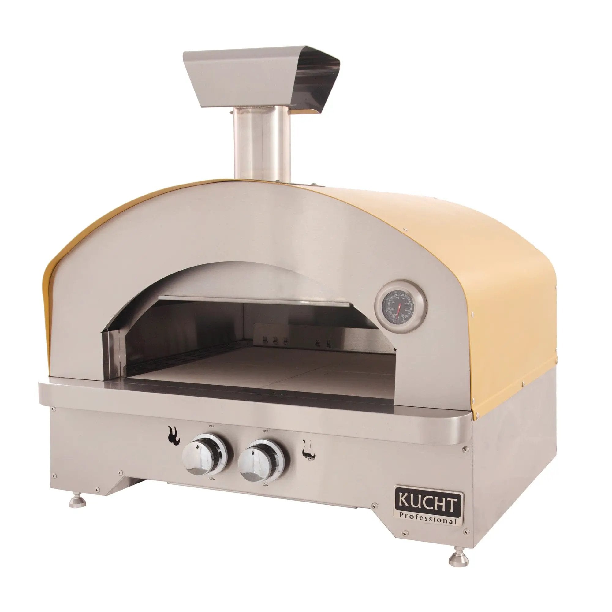 Kucht Napoli | Stainless Steel, Countertop & Gas-powered Pizza Oven by Farmhouse Kitchen and Bath