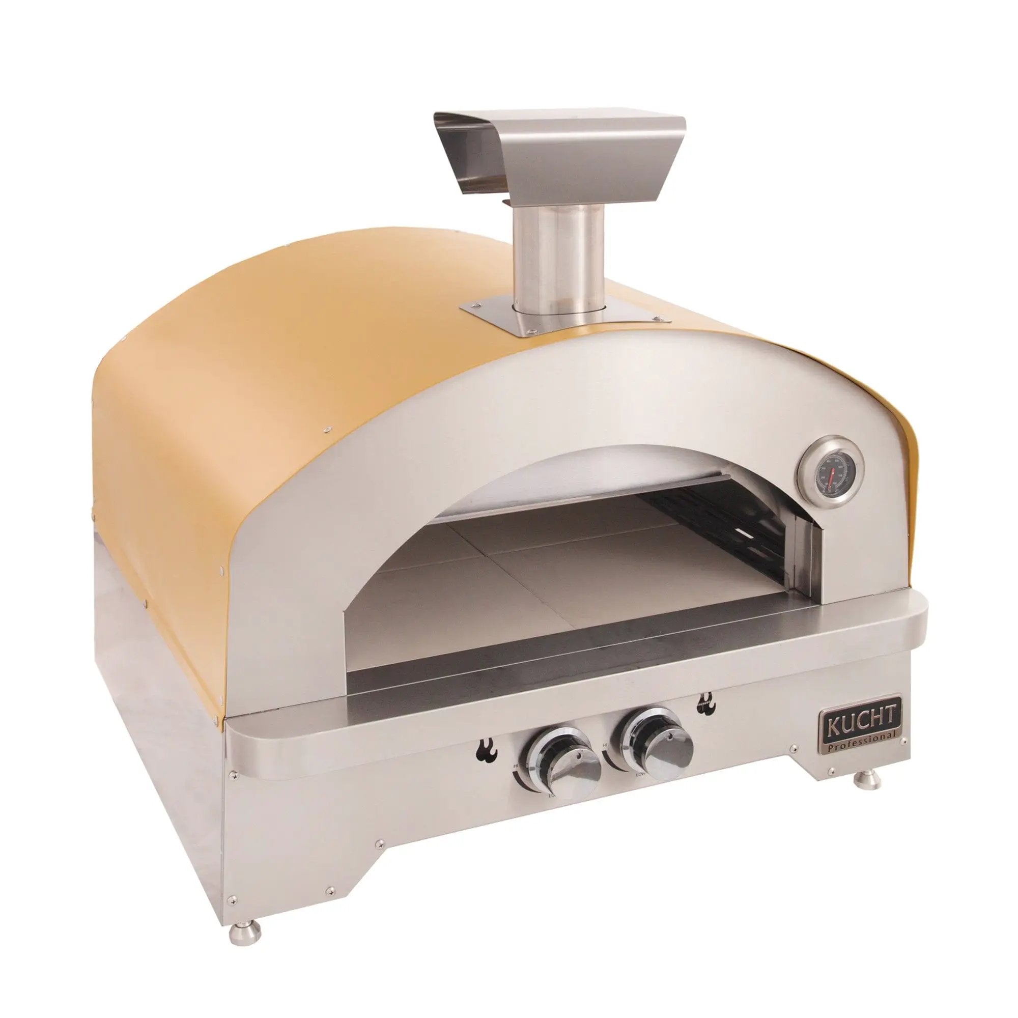 Kucht Napoli | Stainless Steel, Countertop & Gas-powered Pizza Oven by Farmhouse Kitchen and Bath