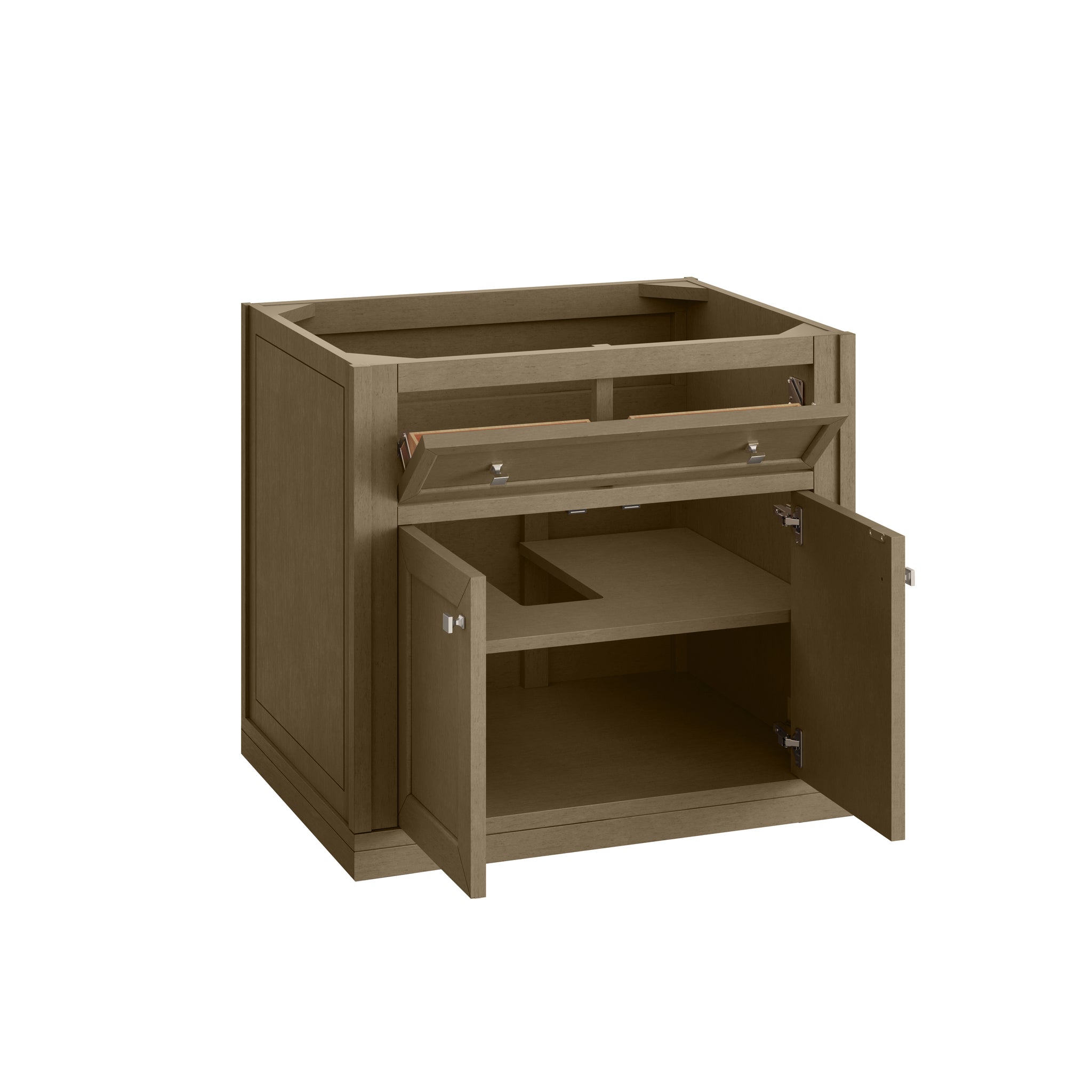 James Martin Chicago 30" Single Bathroom Vanity, Walnut Whisper, view 19