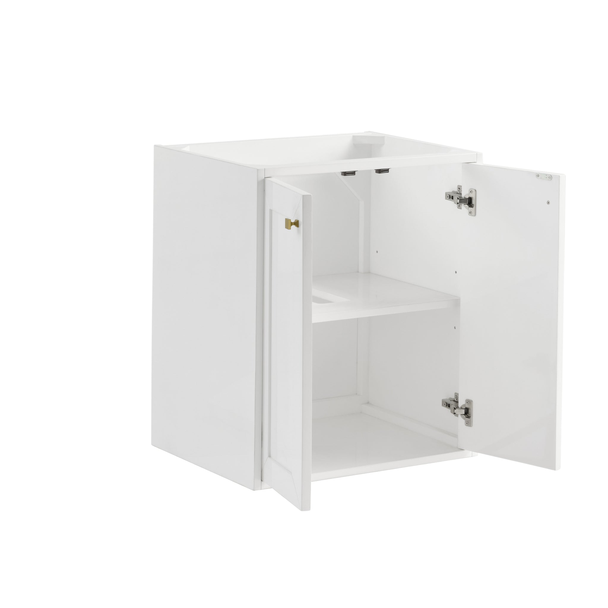 James Martin Chianti 24" Single Bathroom Vanity, Glossy White by James Martin