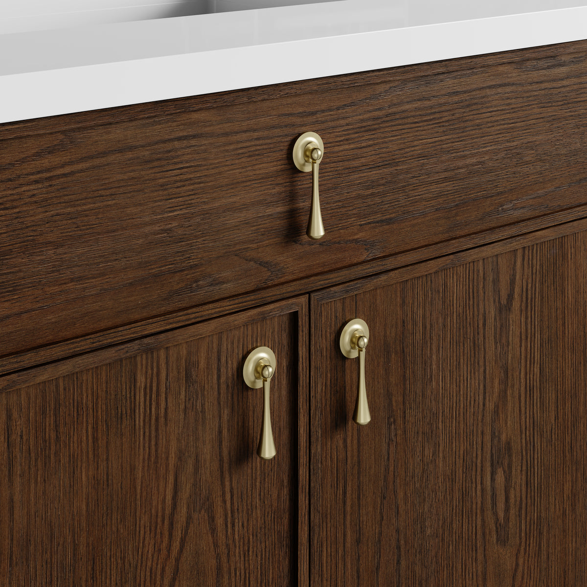 James Martin Kinnsden 36" Single Bathroom Vanity, Sable Oak, view 18