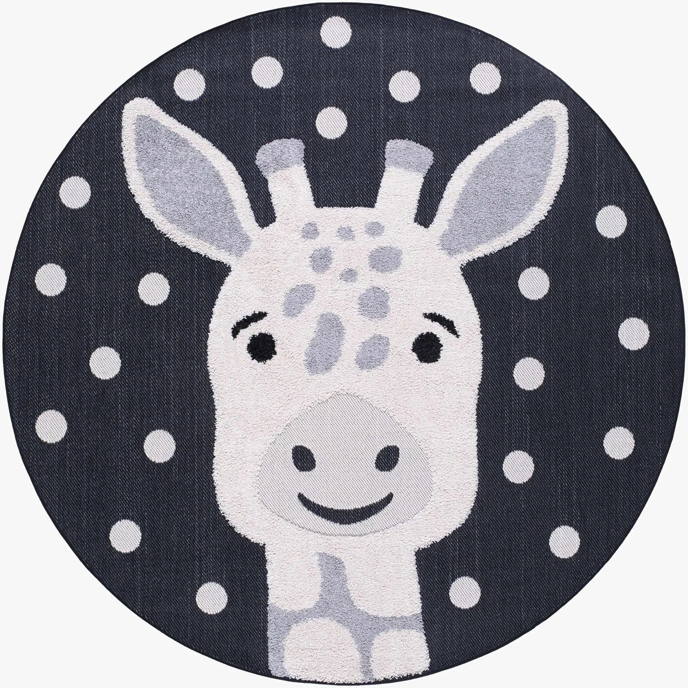 Kids Giraffe Animal Print Nursery Outdoor Area Rug - Clearance by Boutique Rugs