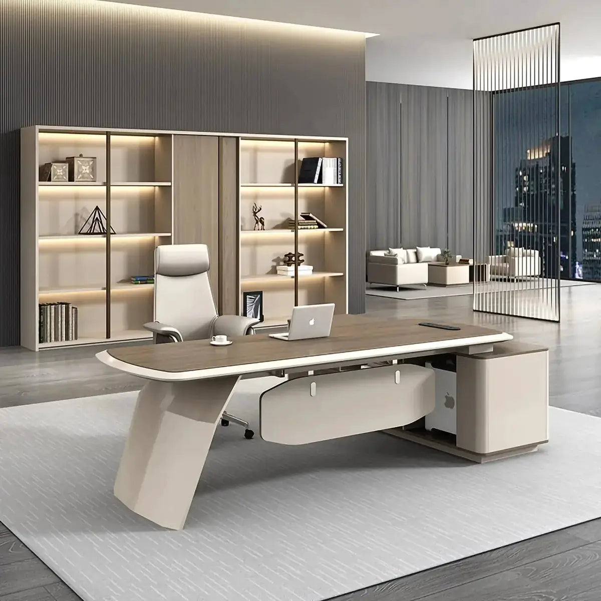 Tilson · Modern L-Shaped Executive Desk by Arc Grove