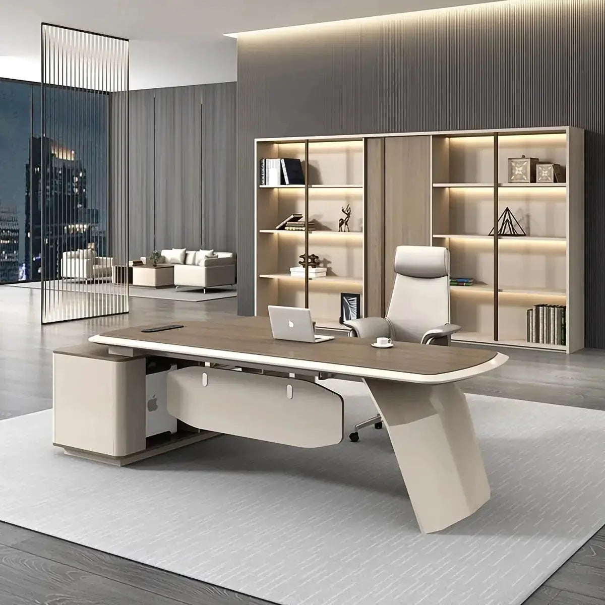 Tilson · Modern L-Shaped Executive Desk by Arc Grove