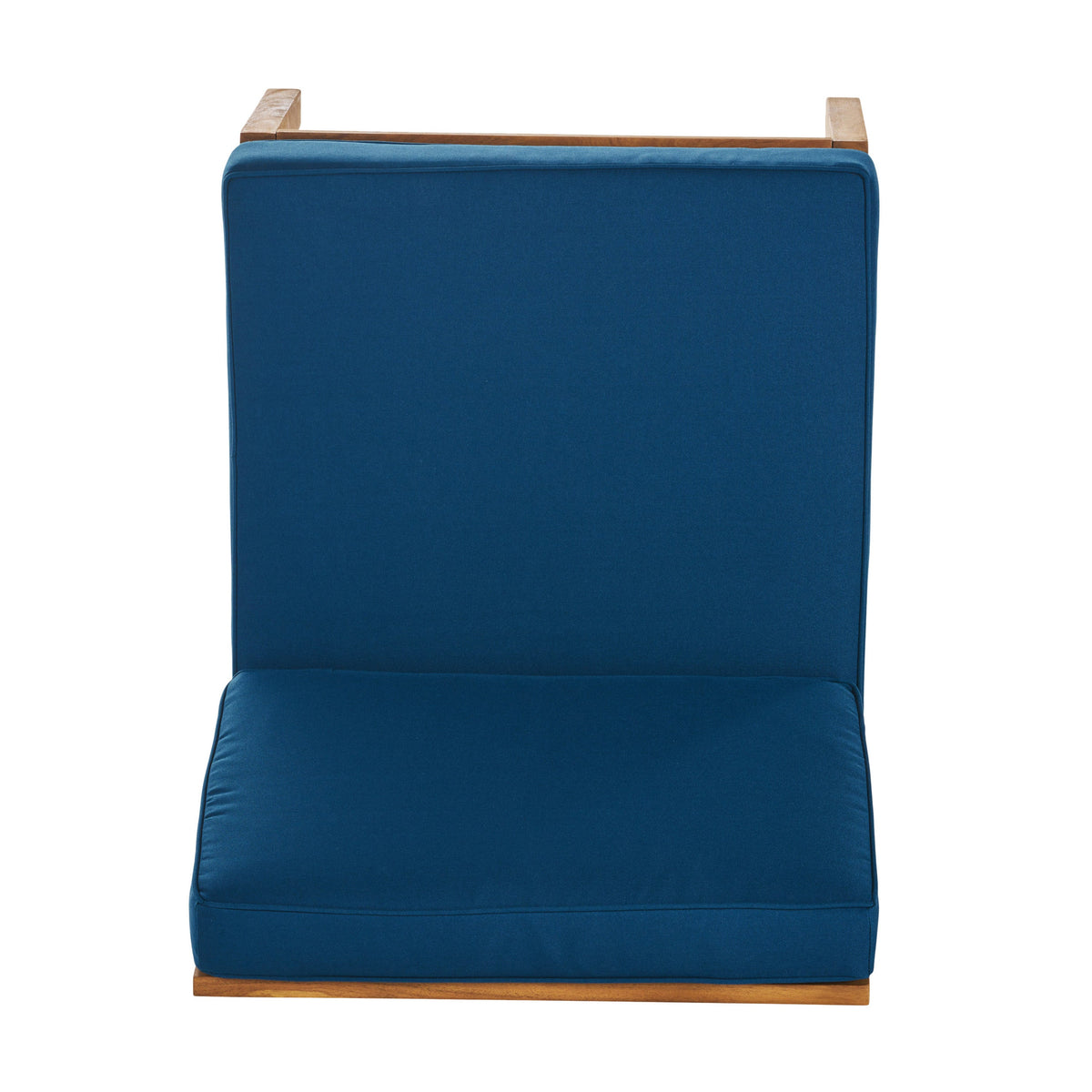 Perla Armless Chair with Acacia Wood Construction - Multiple Colors, photo 9 of 10