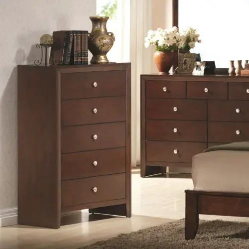 Home 5 Drawers Storage Dresser Cabinet Organizer Chest by DirectDeals