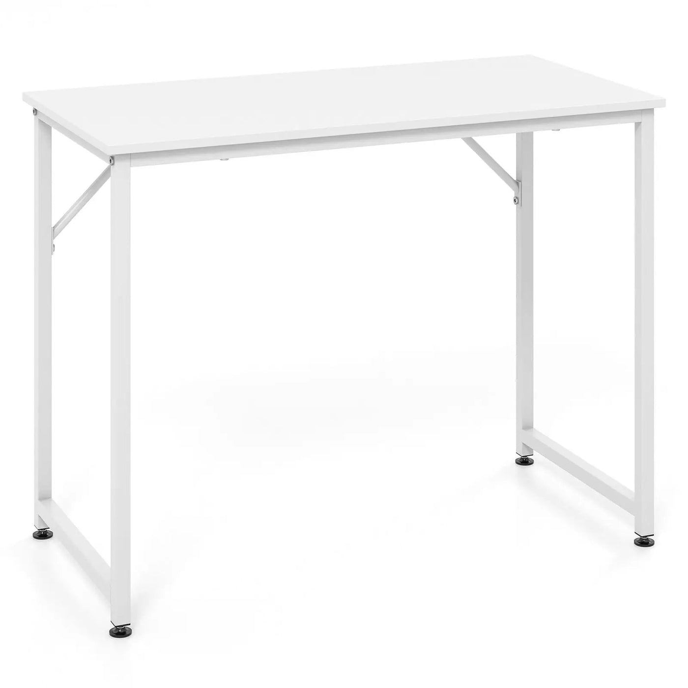 L Shaped Computer Desk and Writing Workstation for Home and Office by DirectDeals