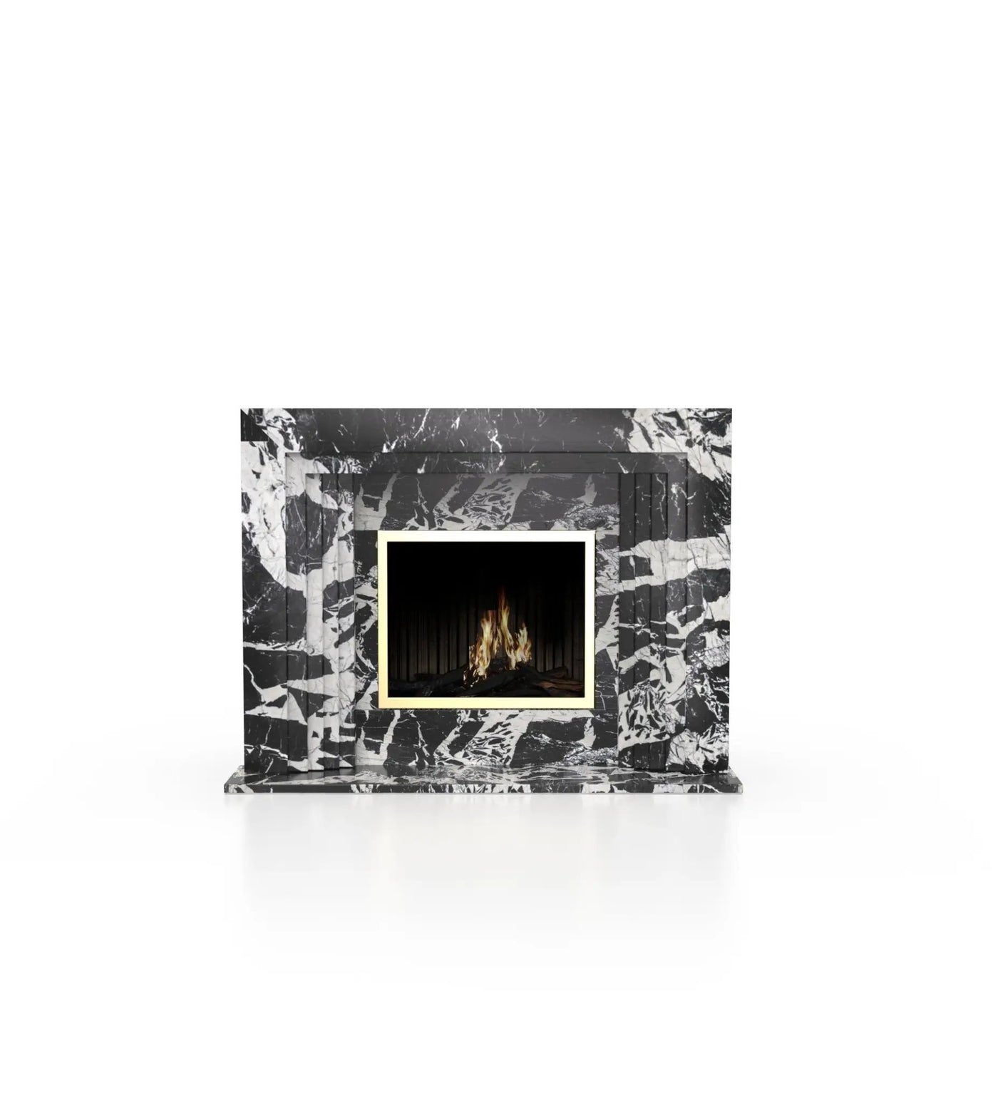 La Gabby 64 Fireplace by Zicana Boutique