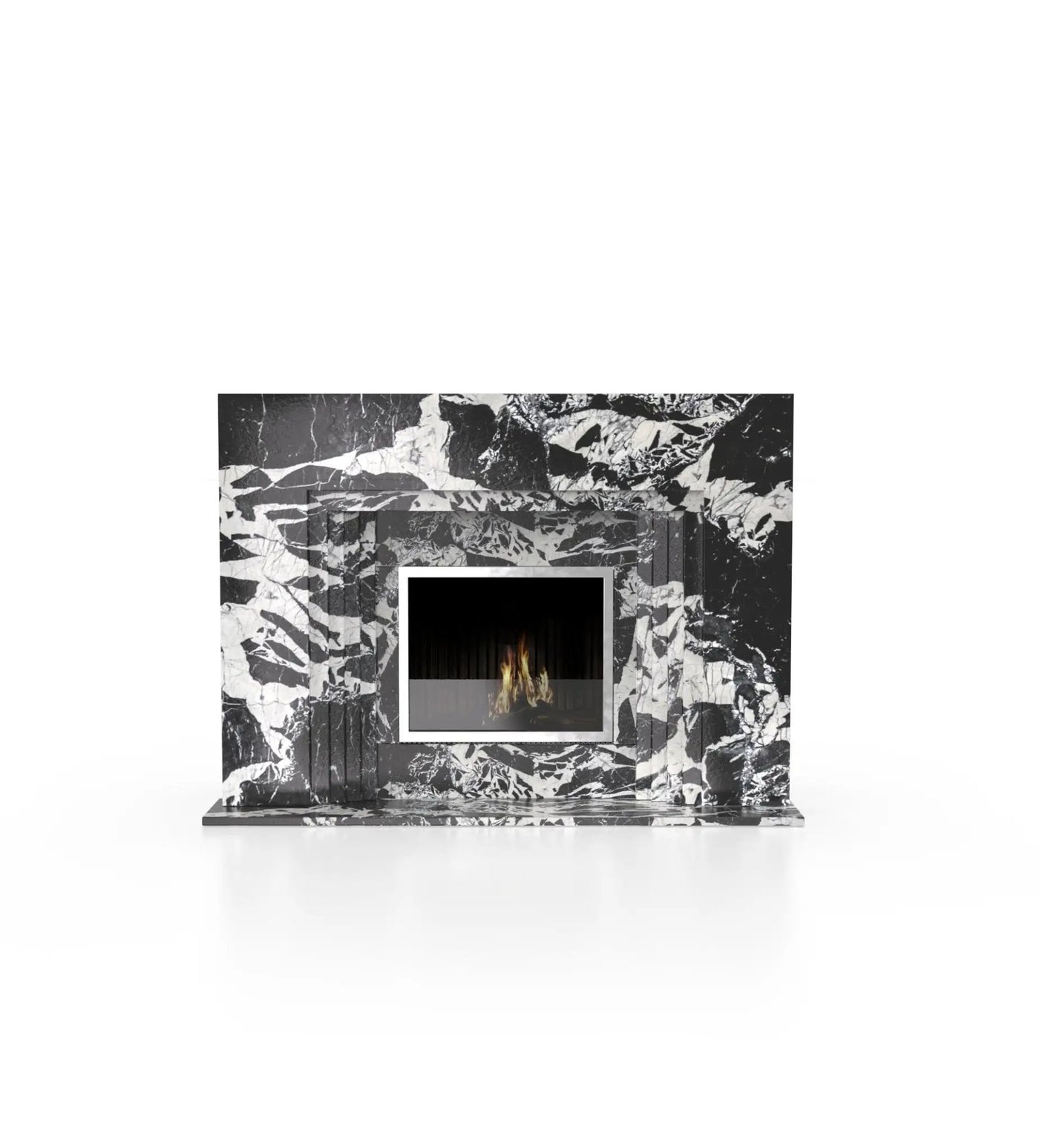 La Gabby 76 Fireplace by Zicana Boutique