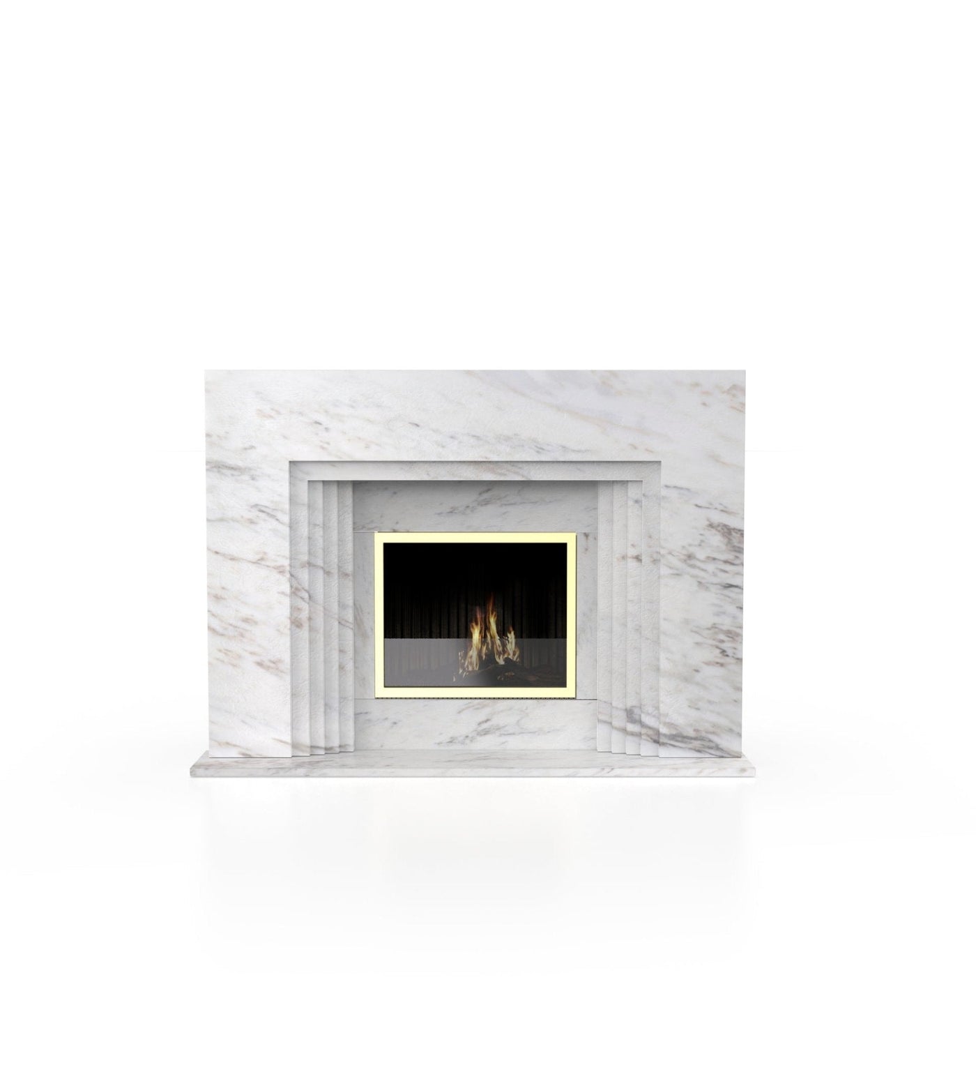 La Gabby 76 Fireplace by Zicana Boutique