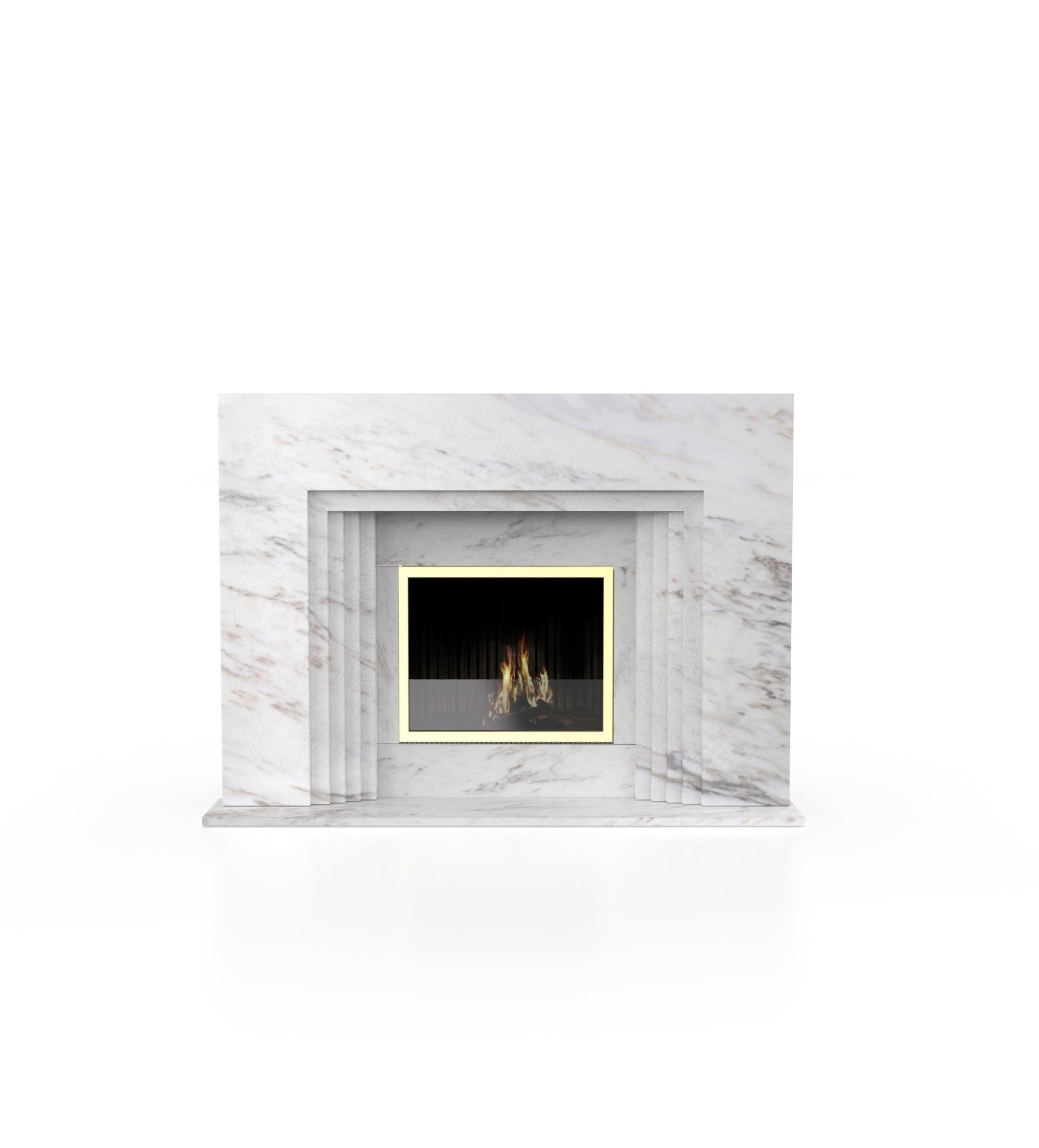 La Gabby 76 Fireplace by Zicana Boutique