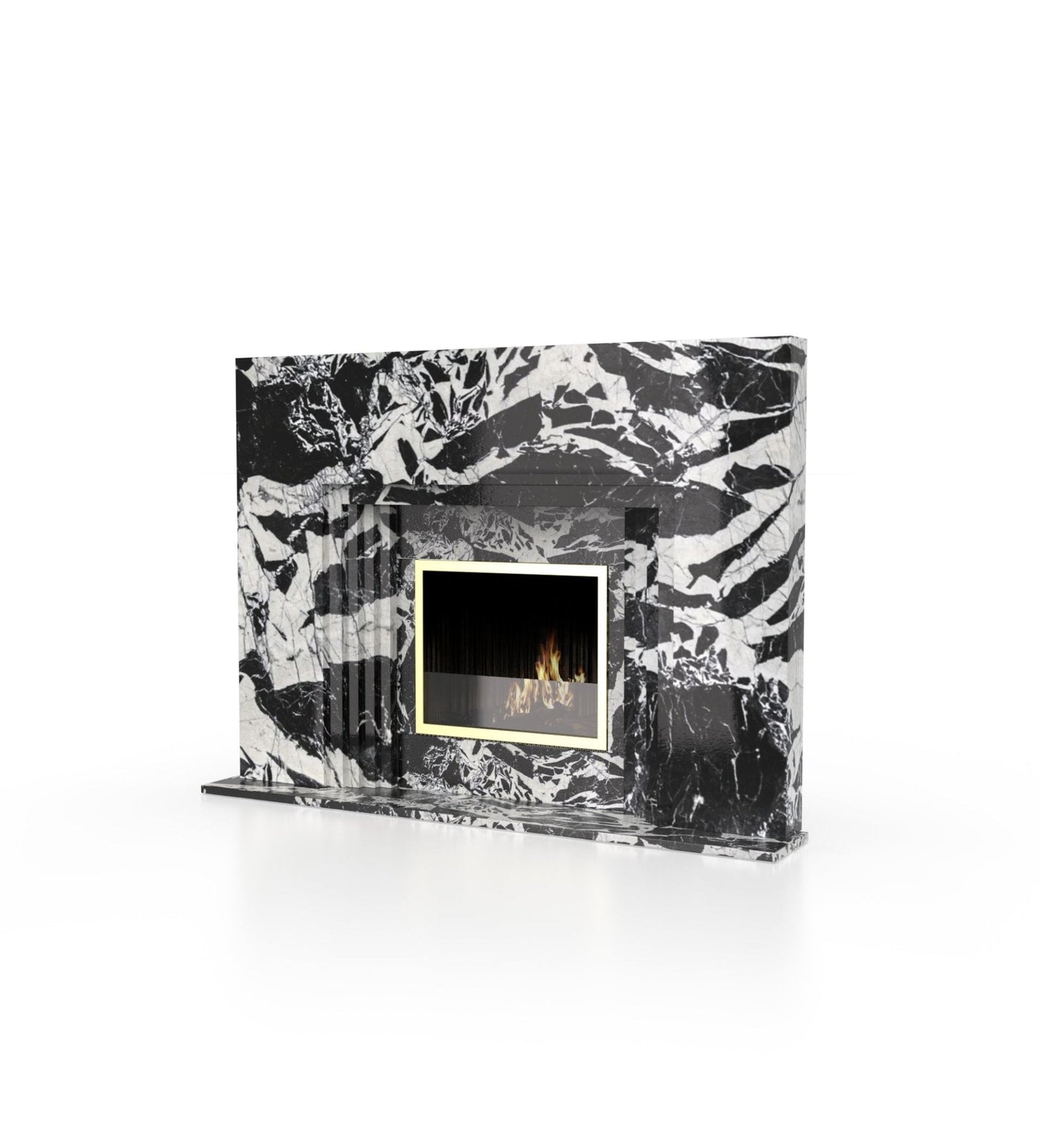 La Gabby 82 Fireplace by Zicana Boutique