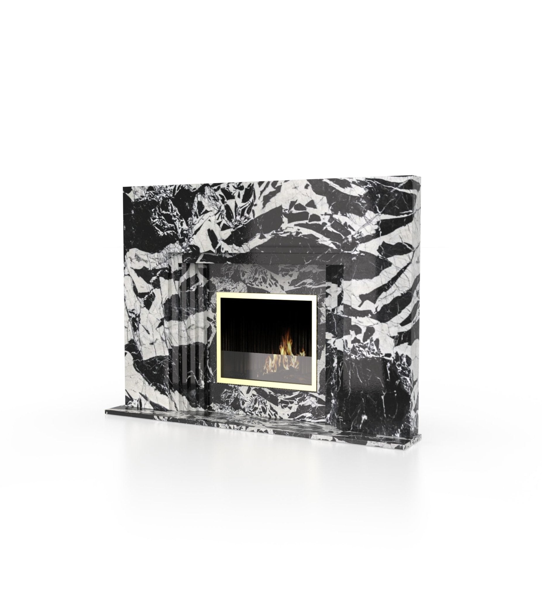 La Gabby 82 Fireplace by Zicana Boutique