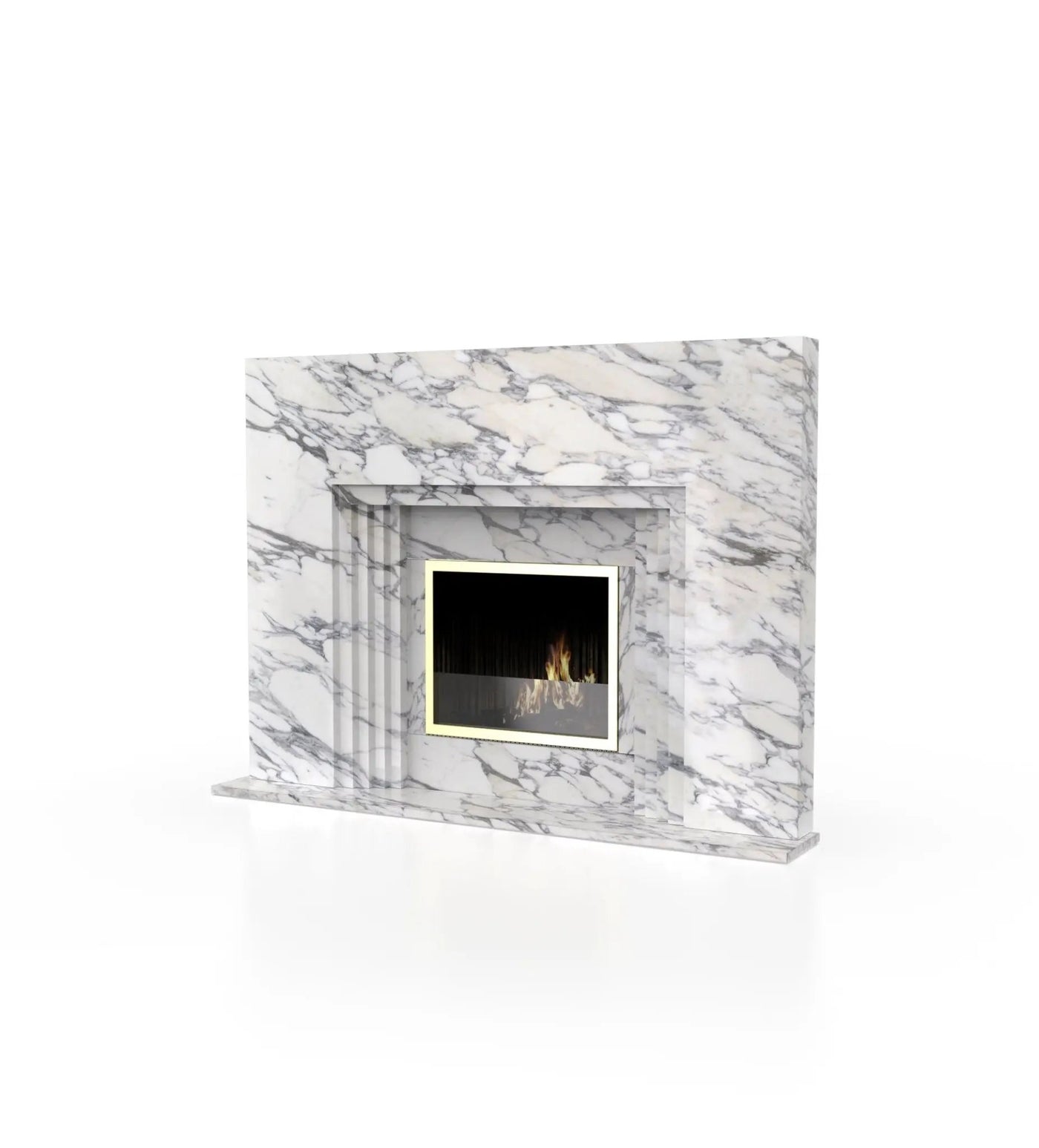 La Gabby 82 Fireplace by Zicana Boutique
