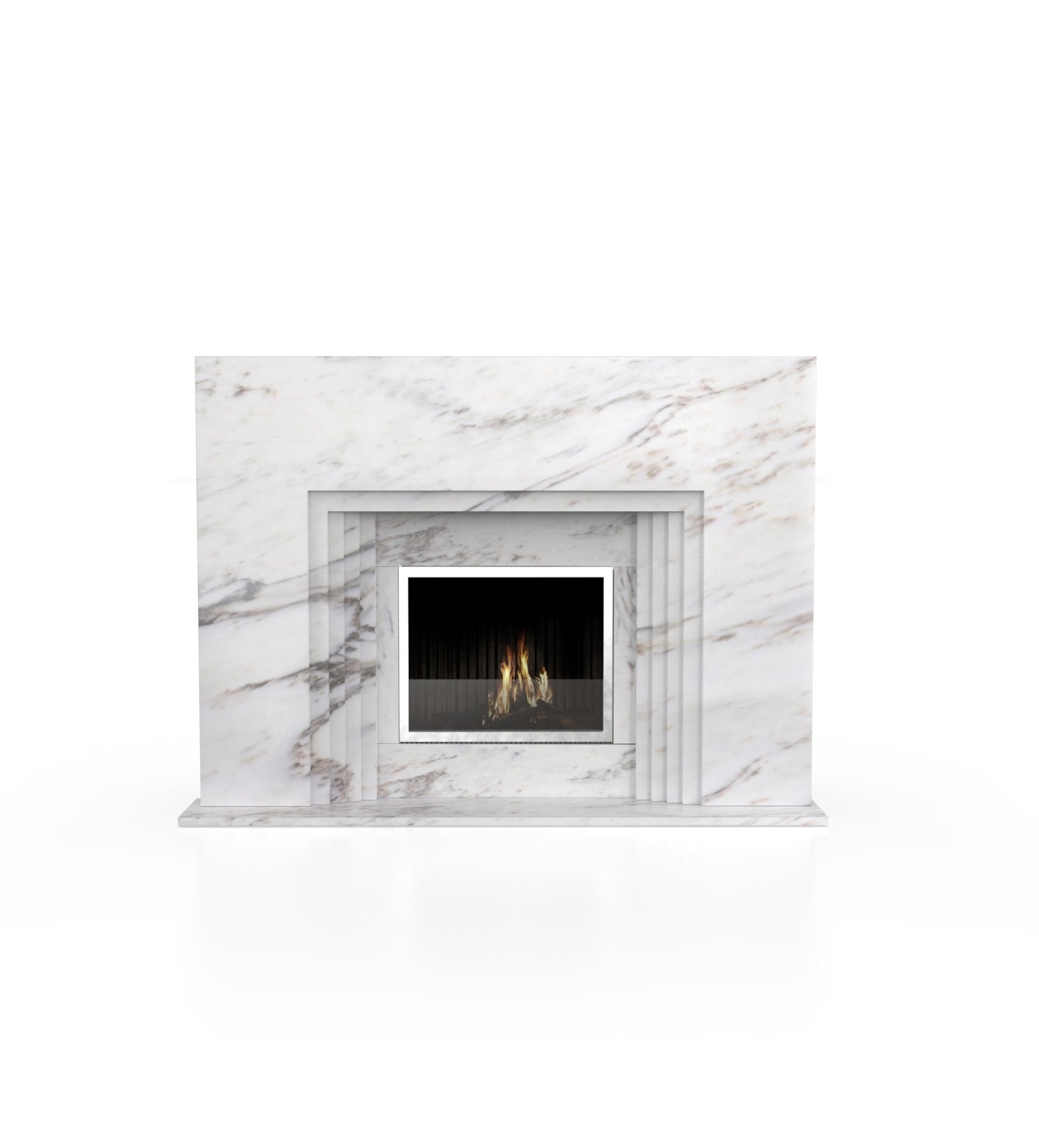 La Gabby 82 Fireplace by Zicana Boutique