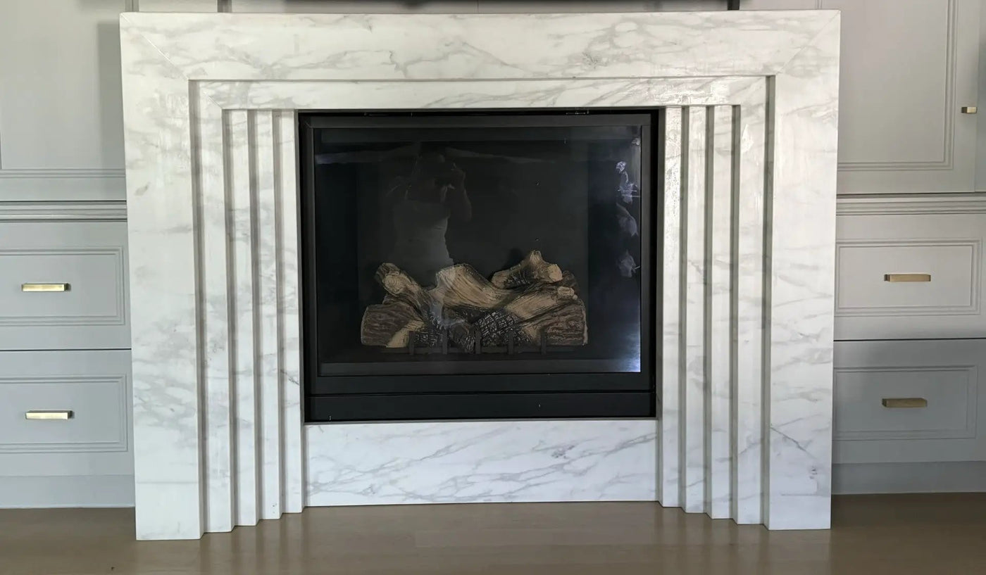 La Gabby 82 Fireplace by Zicana Boutique