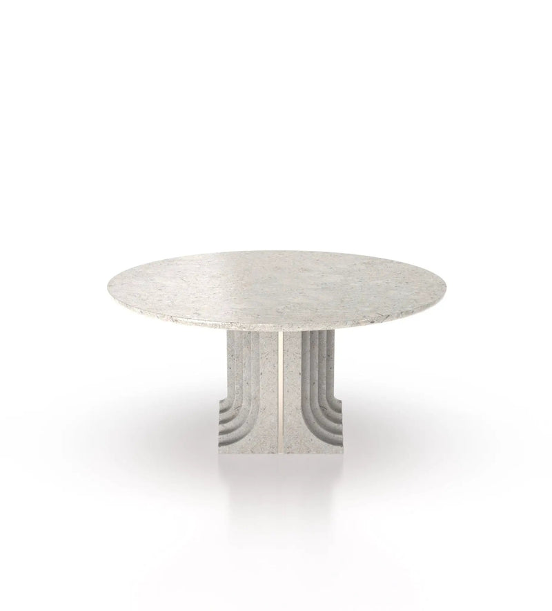 La Chloé 60 Marble Round Table by Zicana Boutique