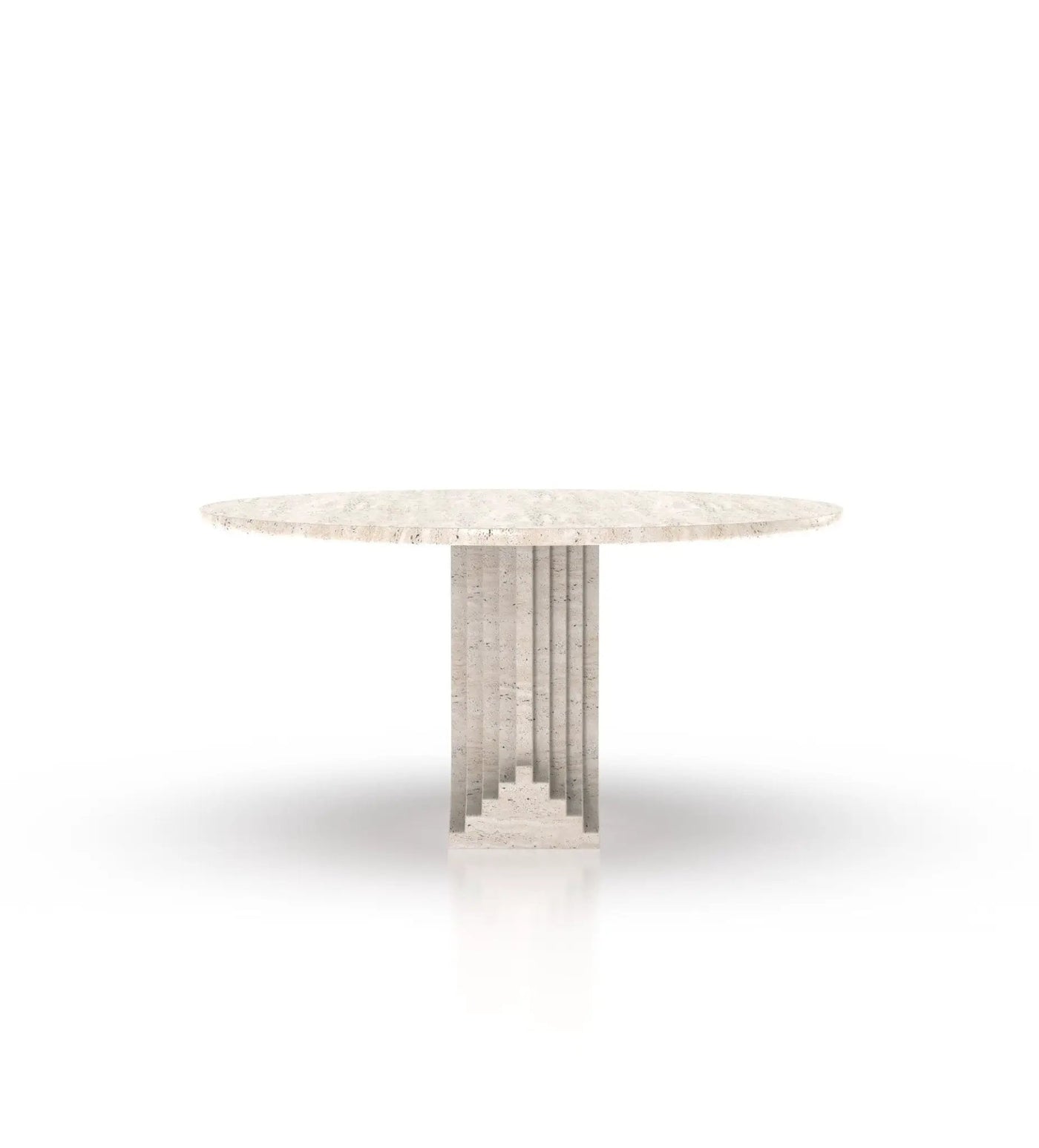 La Chloé 48 Marble Round Table by Zicana Boutique
