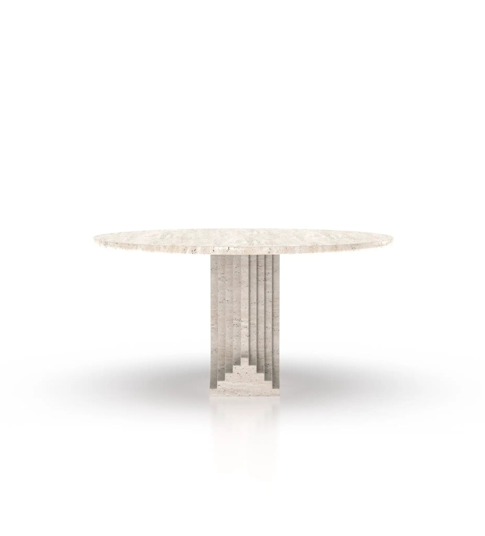 La Chloé 48 Marble Round Table by Zicana Boutique