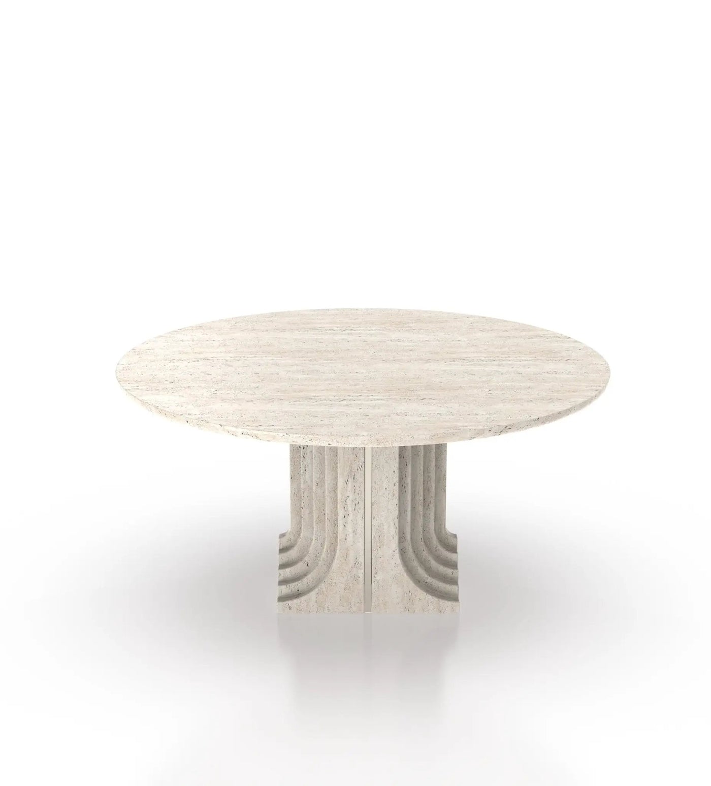 La Chloé 48 Marble Round Table by Zicana Boutique