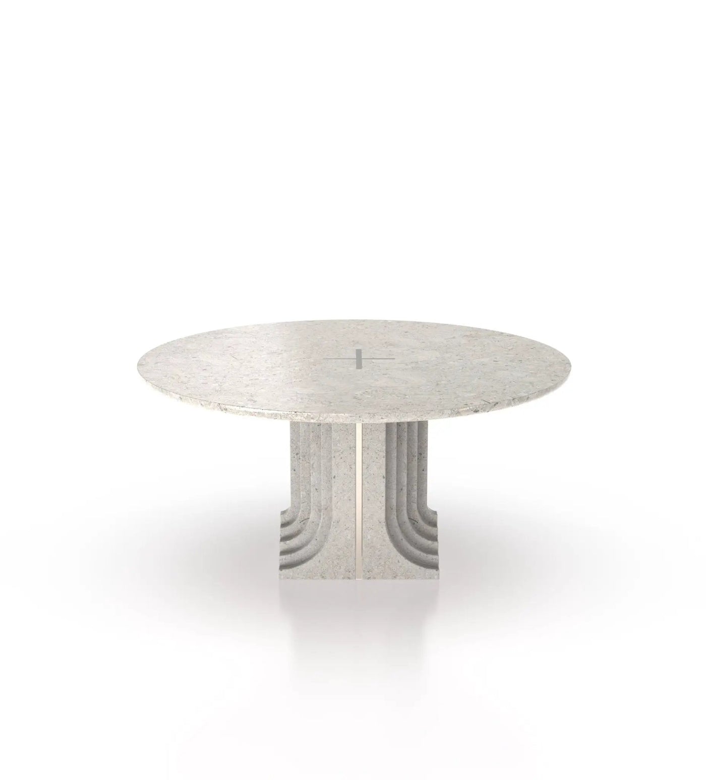 La Chloé 60 Marble Round Table by Zicana Boutique