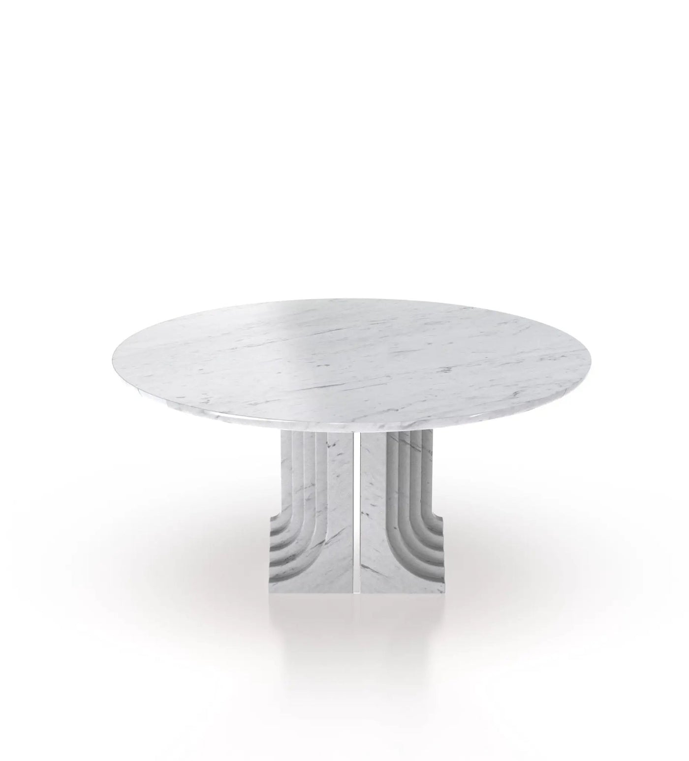 La Chloé 60 Marble Round Table by Zicana Boutique
