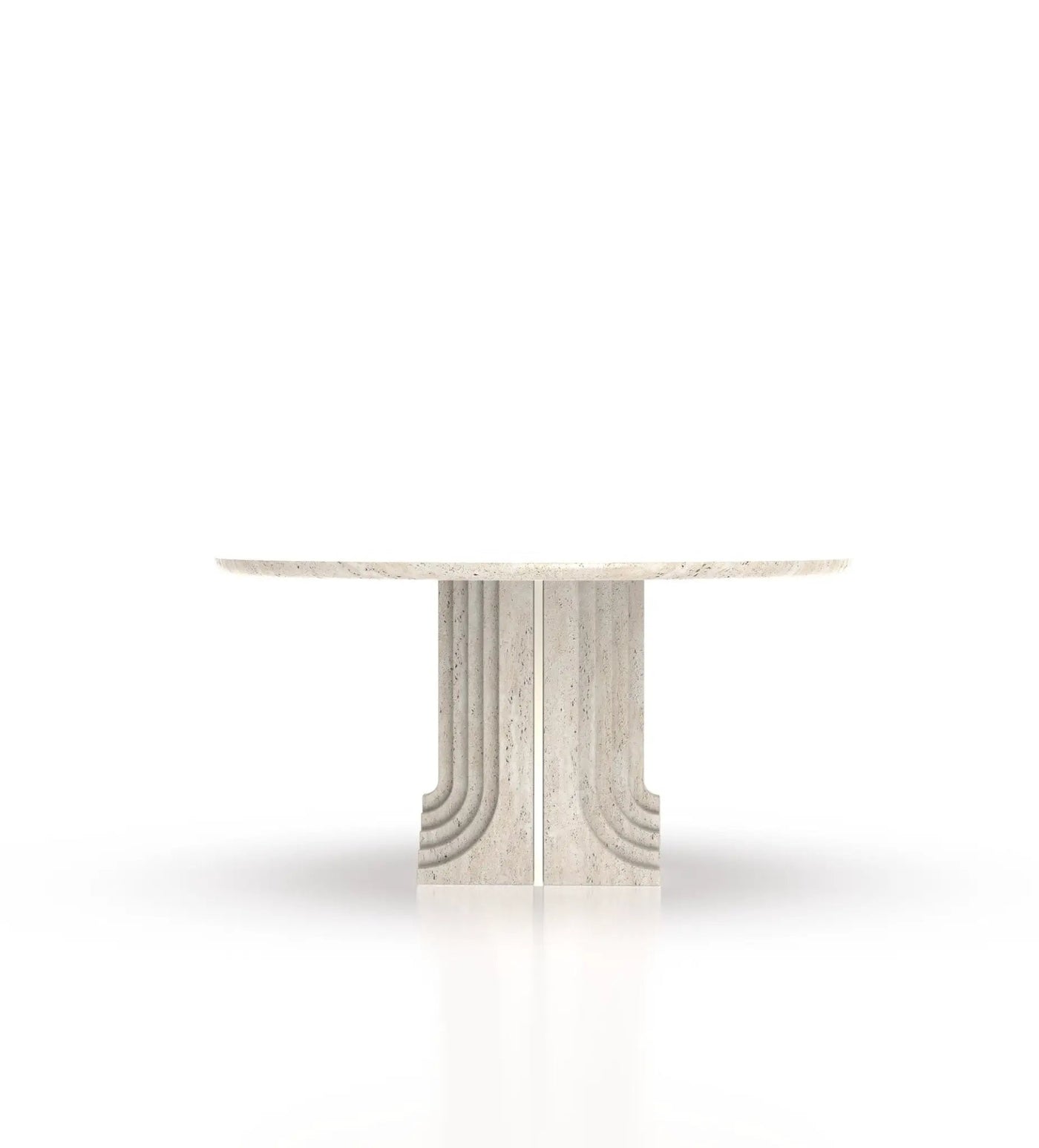 La Chloé 48 Marble Round Table by Zicana Boutique