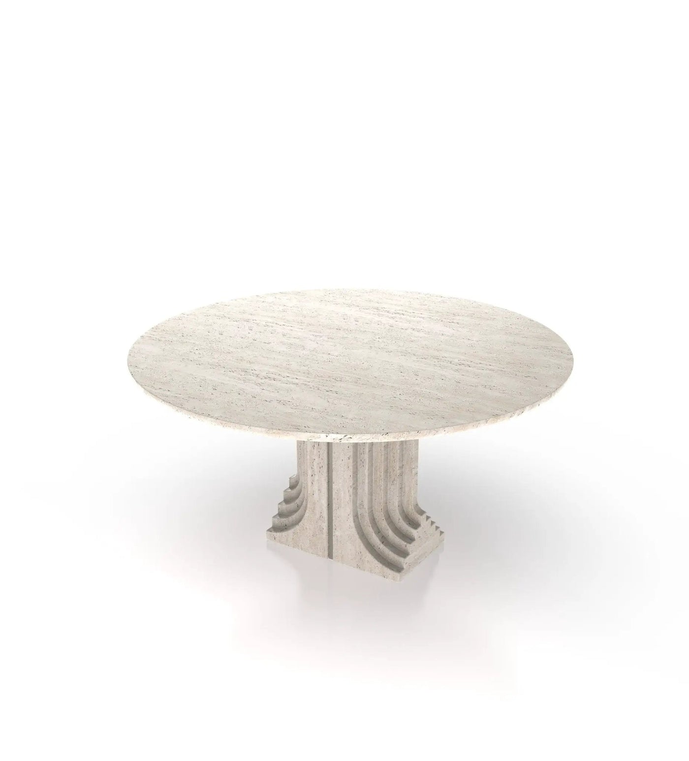 La Chloé 48 Marble Round Table by Zicana Boutique