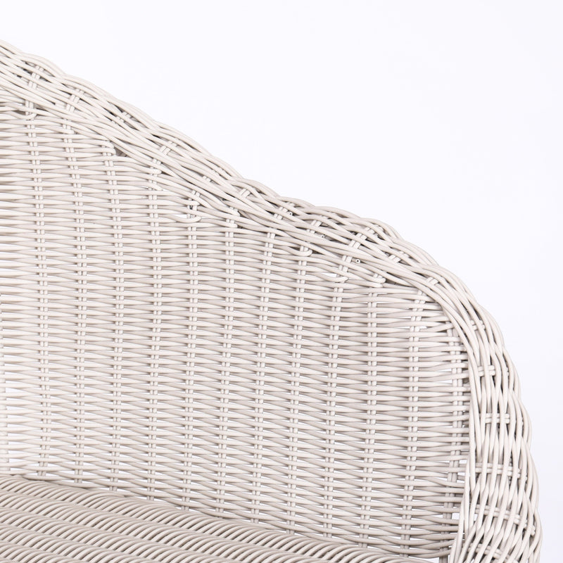 Ladd Outdoor Metal Wicker Barstool Set of 2, photo 10 of 14
