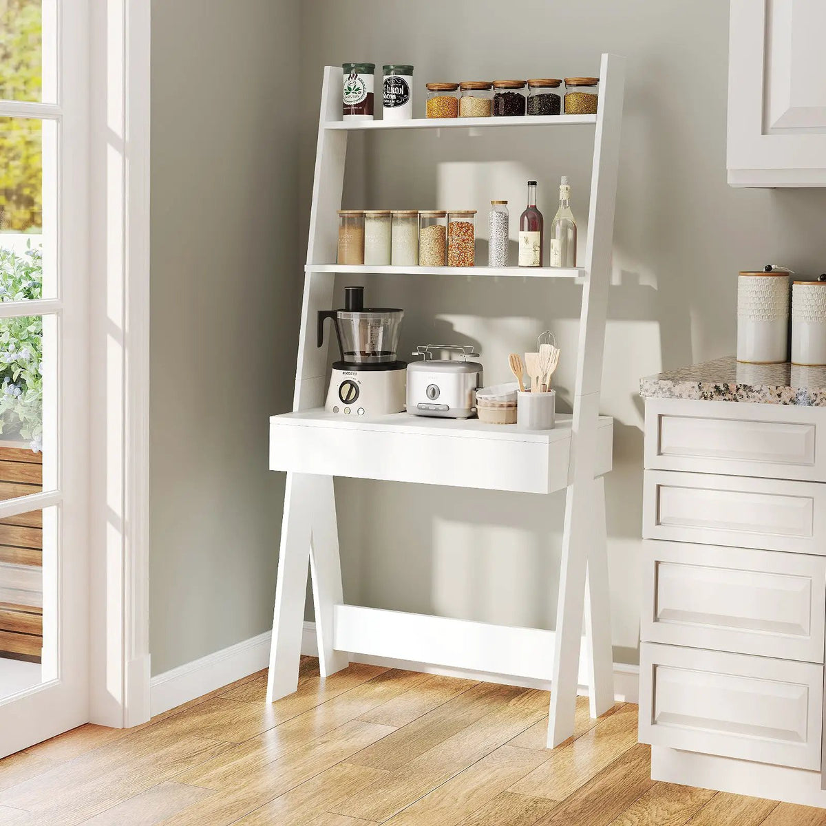 Ladder Shelf Desk by DirectDeals