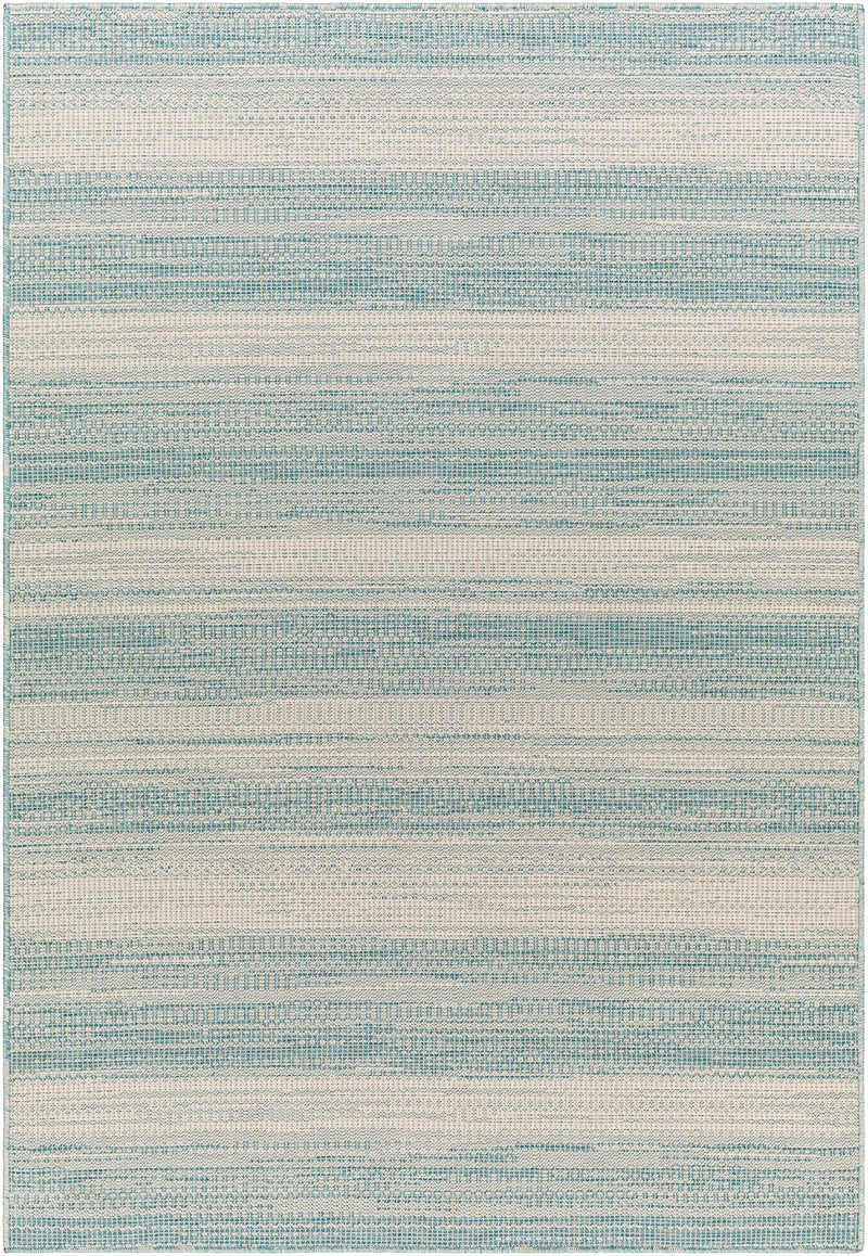 Kris Teal Outdoor Area Rug - Clearance by Boutique Rugs