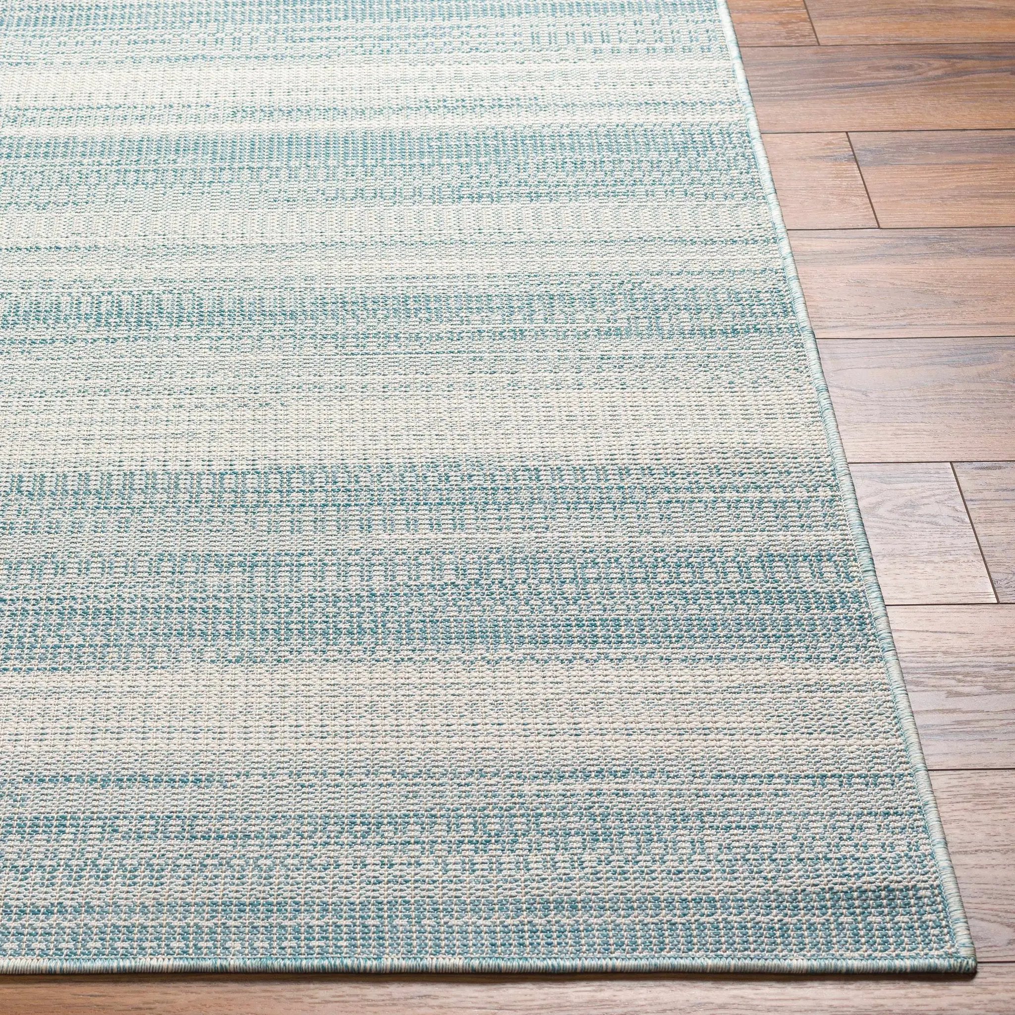 Kris Teal Outdoor Area Rug - Clearance by Boutique Rugs