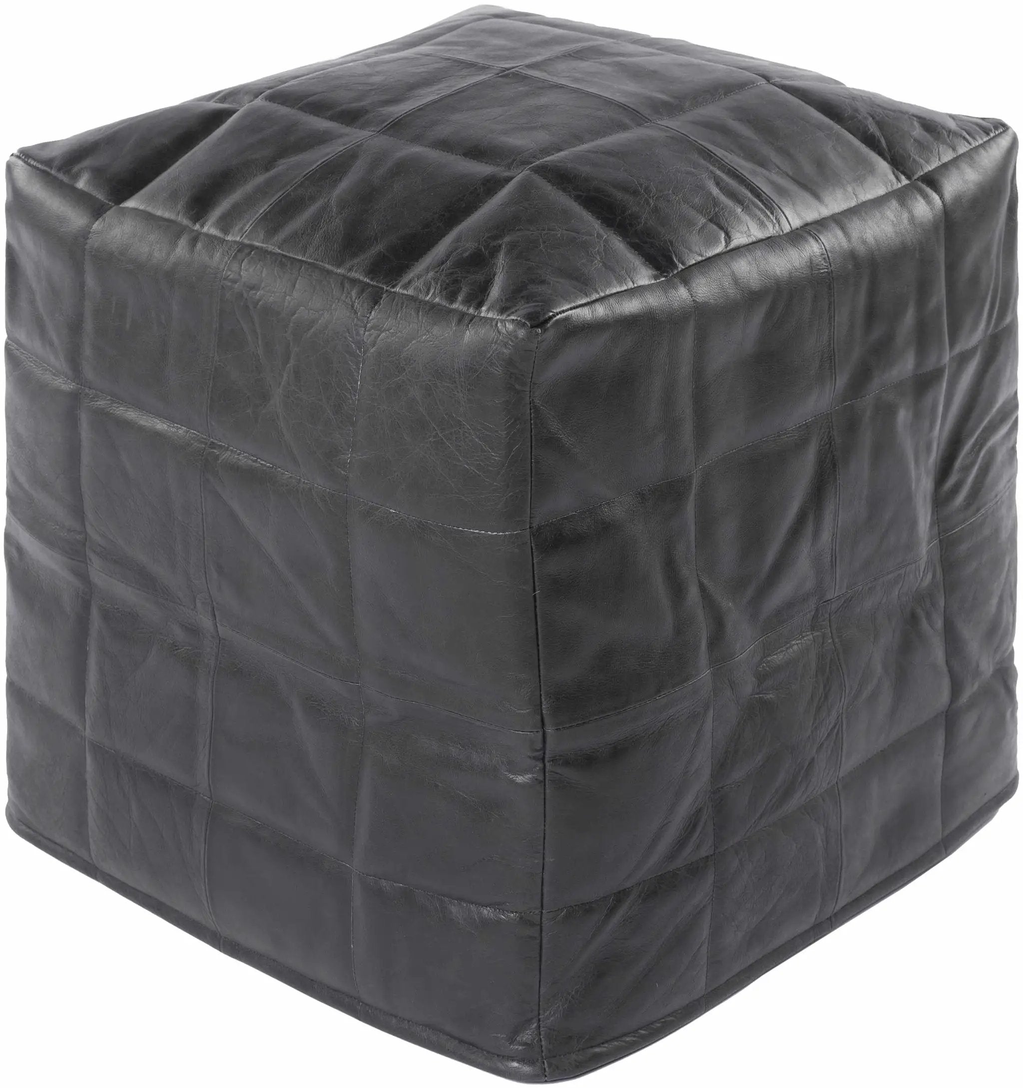 Laflin Pouf - Clearance by Boutique Rugs
