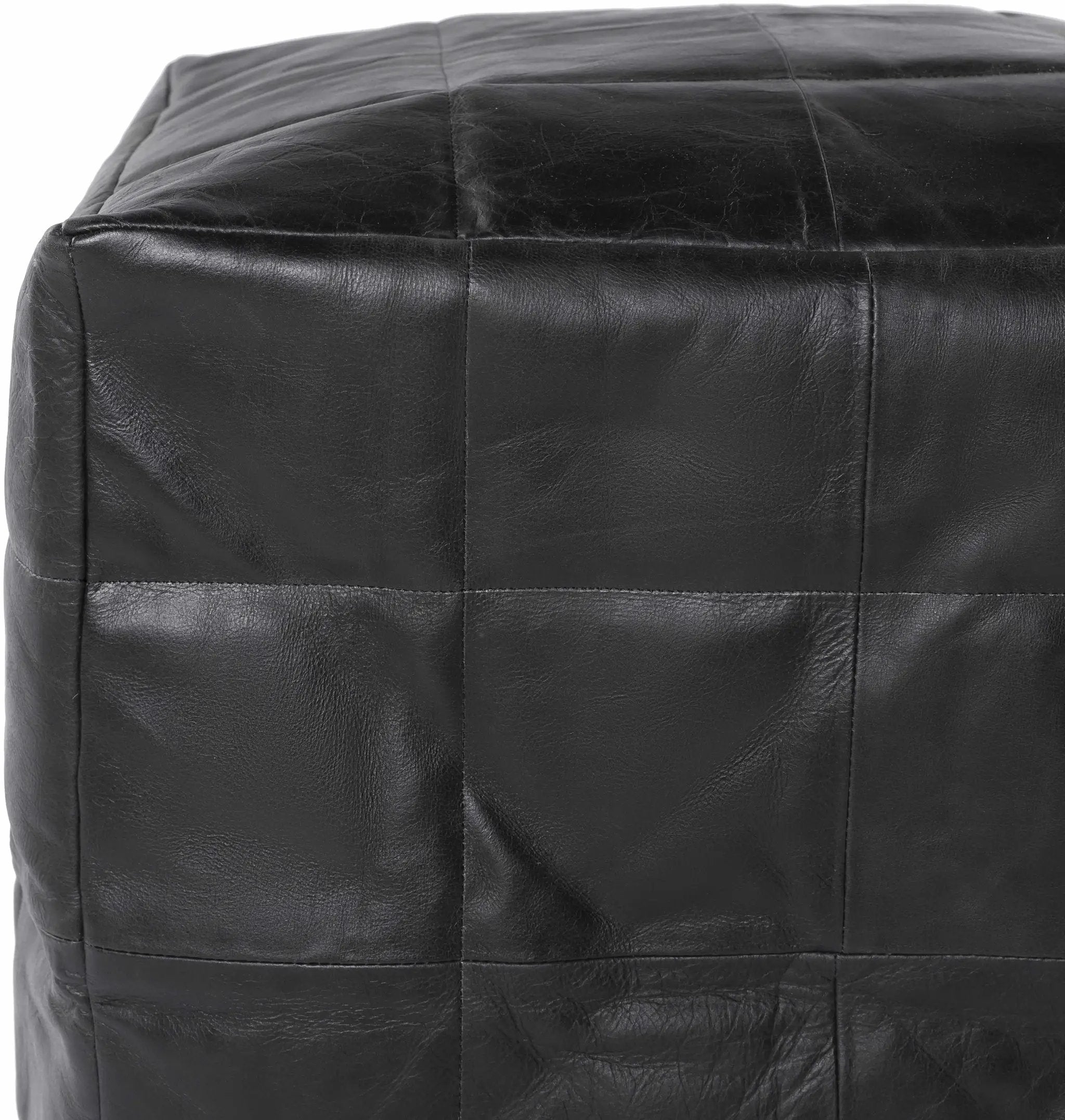 Laflin Pouf - Clearance by Boutique Rugs