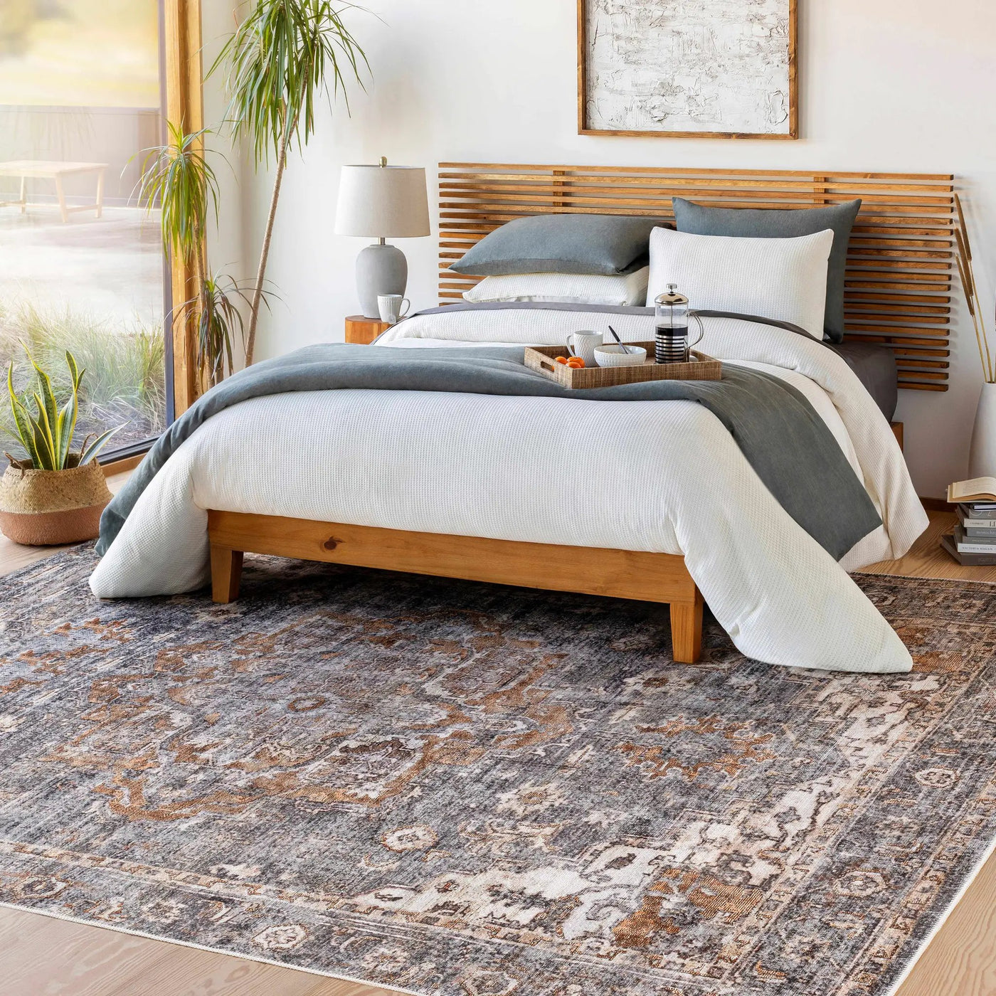 Lagangilang Washable Area Rug - Clearance by Boutique Rugs