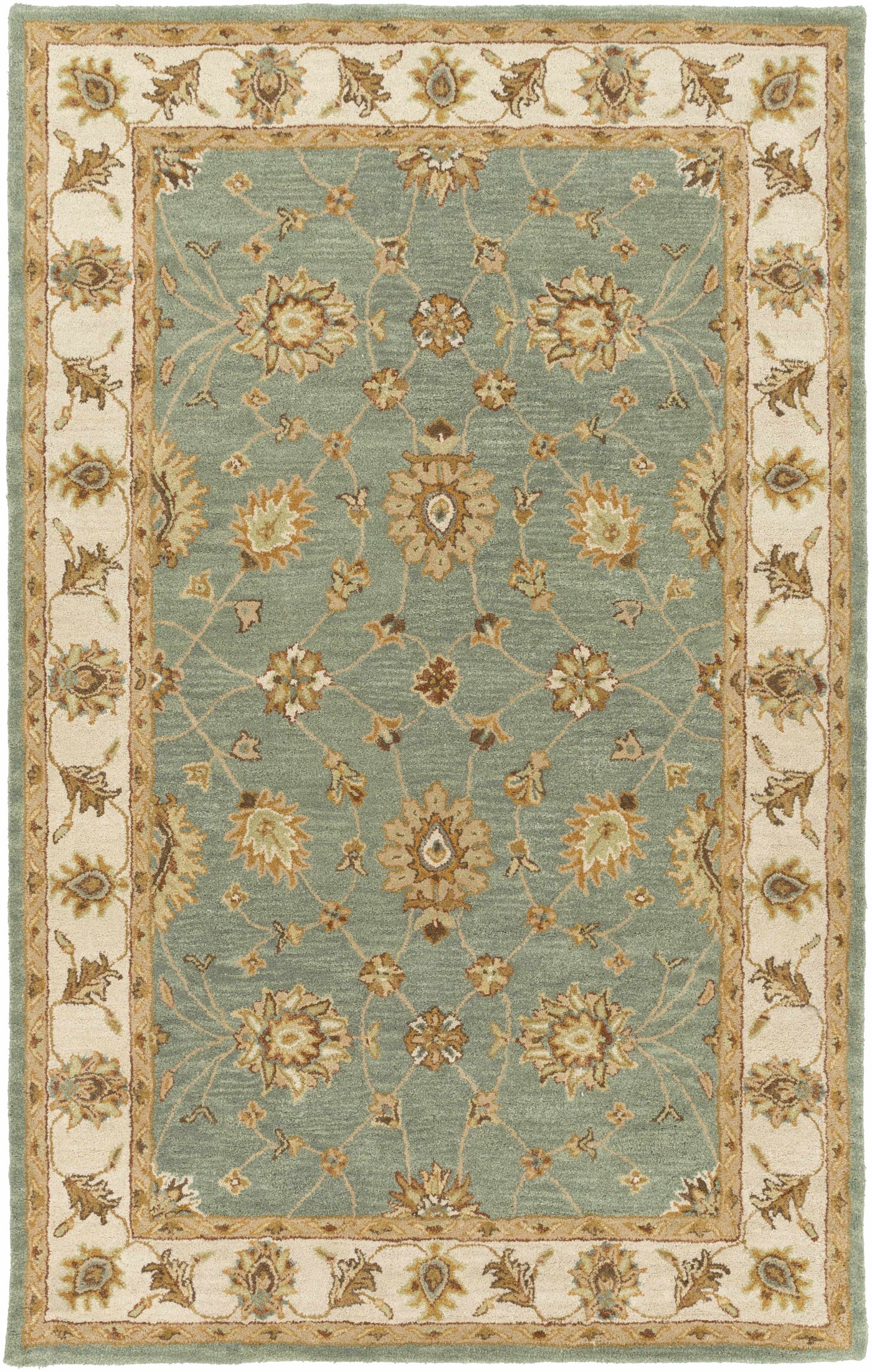Lagrange Sage Regency Wool Carpet by Boutique Rugs