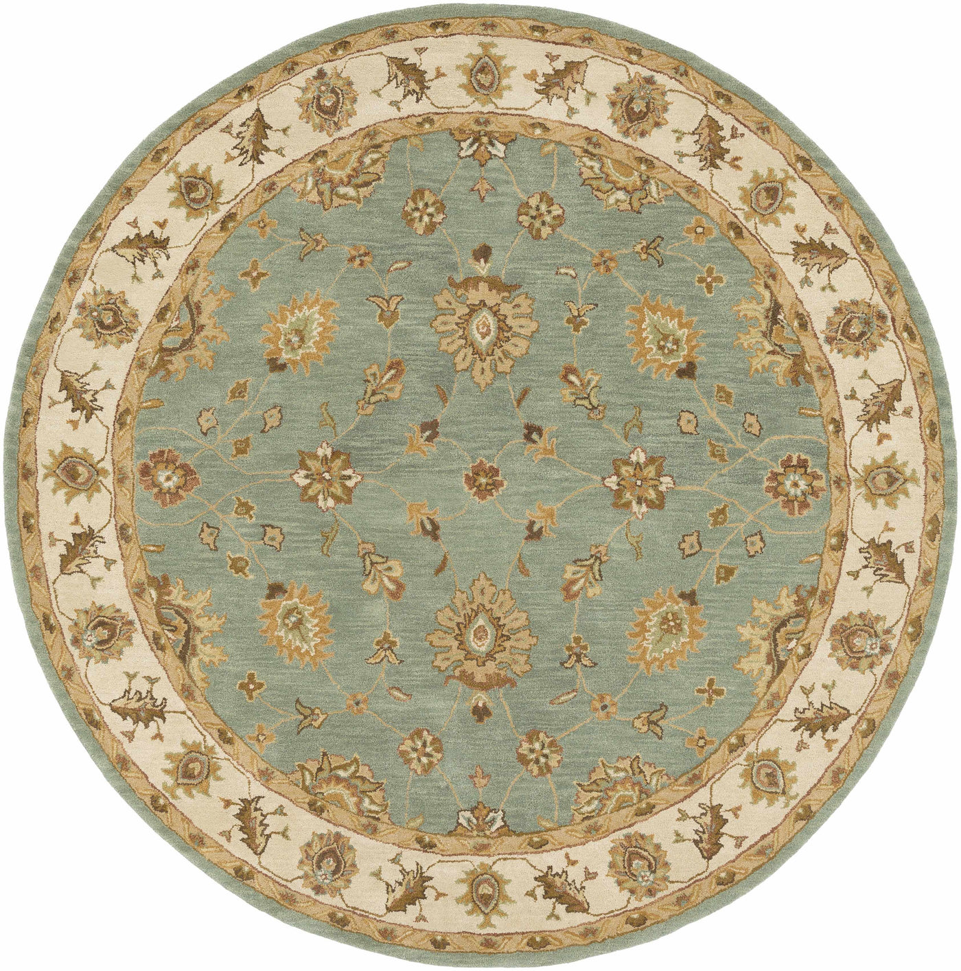Lagrange Sage Regency Wool Carpet by Boutique Rugs