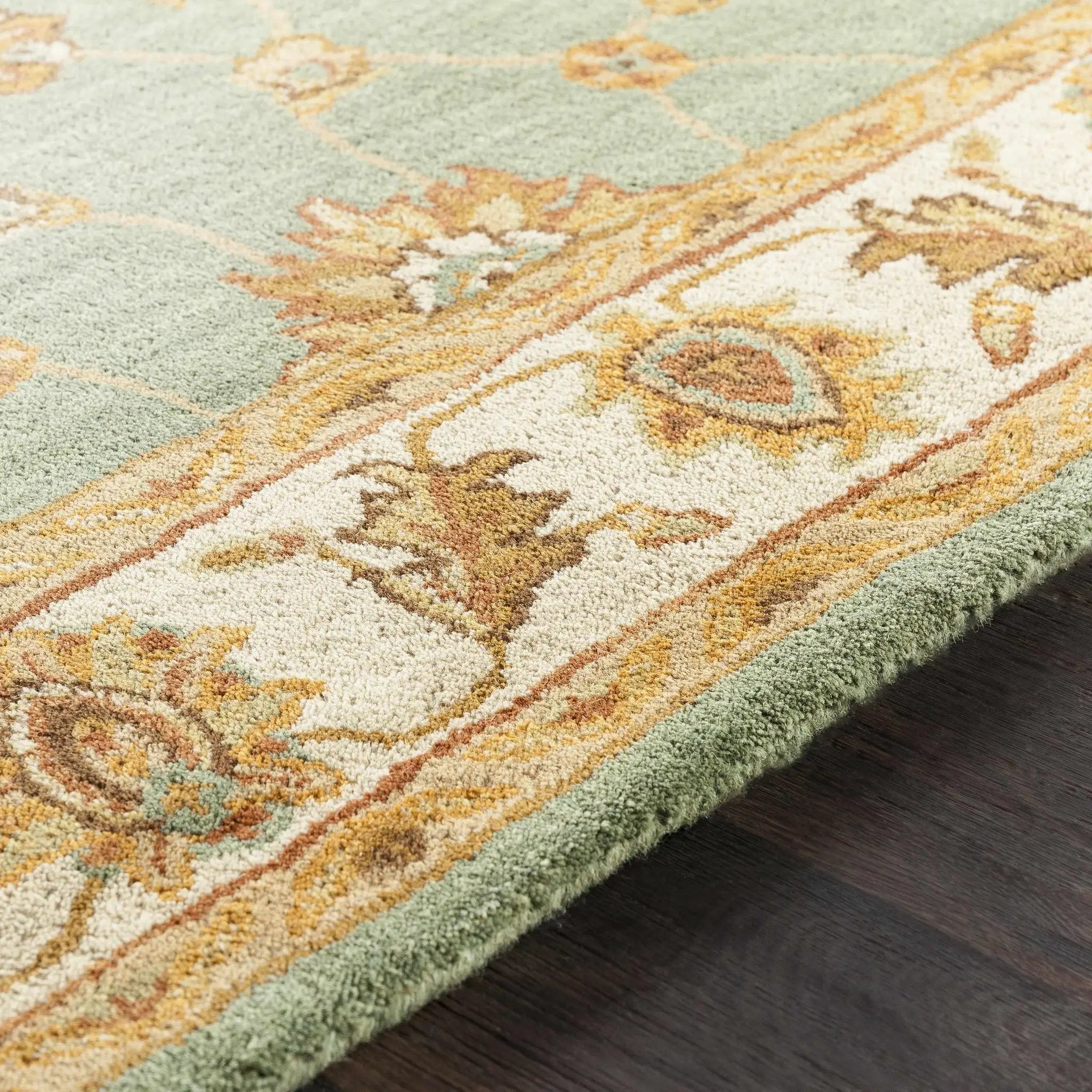 Lagrange Sage Regency Wool Carpet by Boutique Rugs