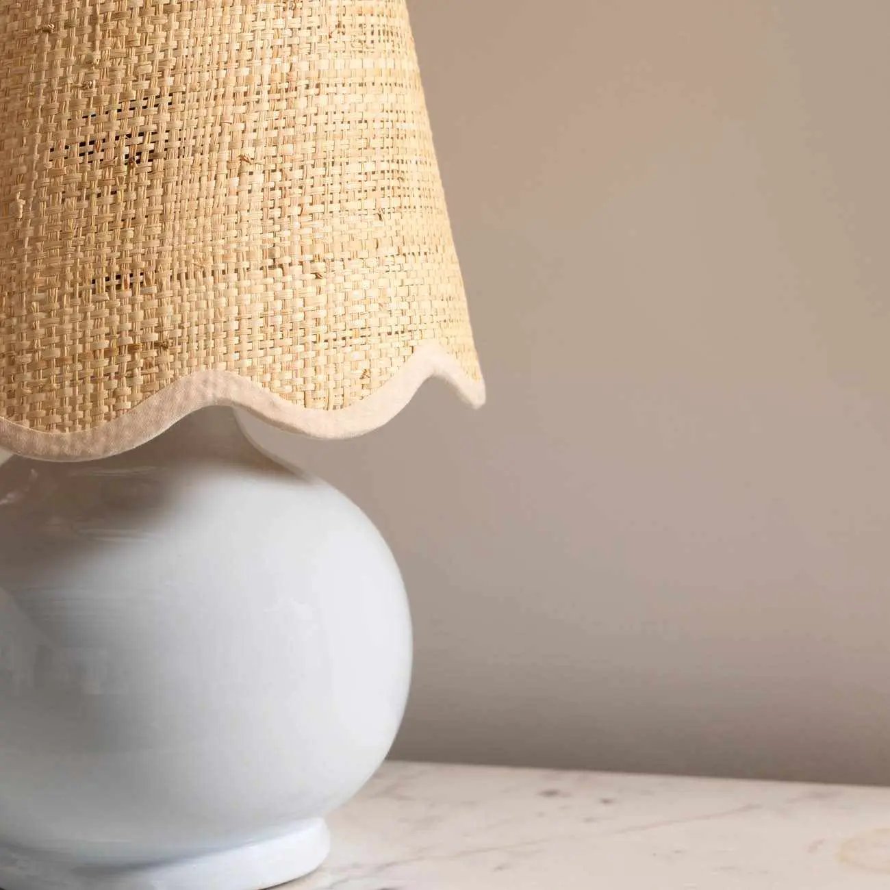 Tocae Blue Solid Ceramic Table Lamp by Boutique Rugs