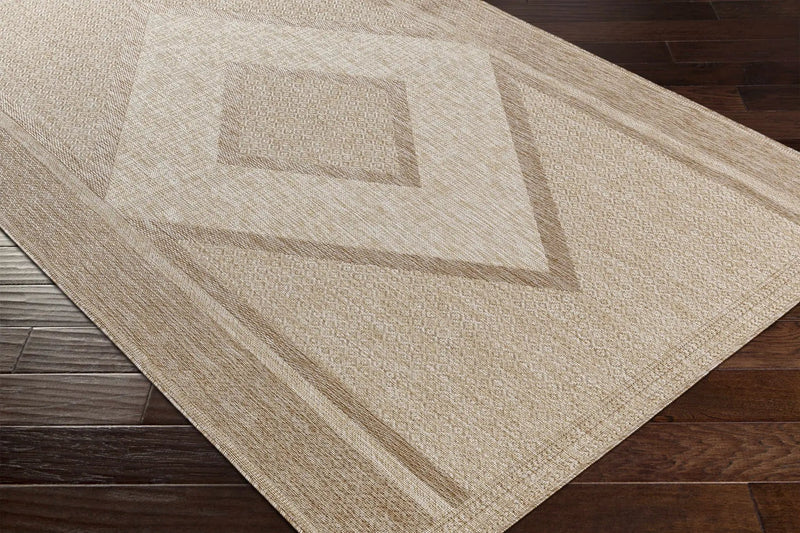Hazar Beige Outdoor Area Rug - Clearance by Boutique Rugs