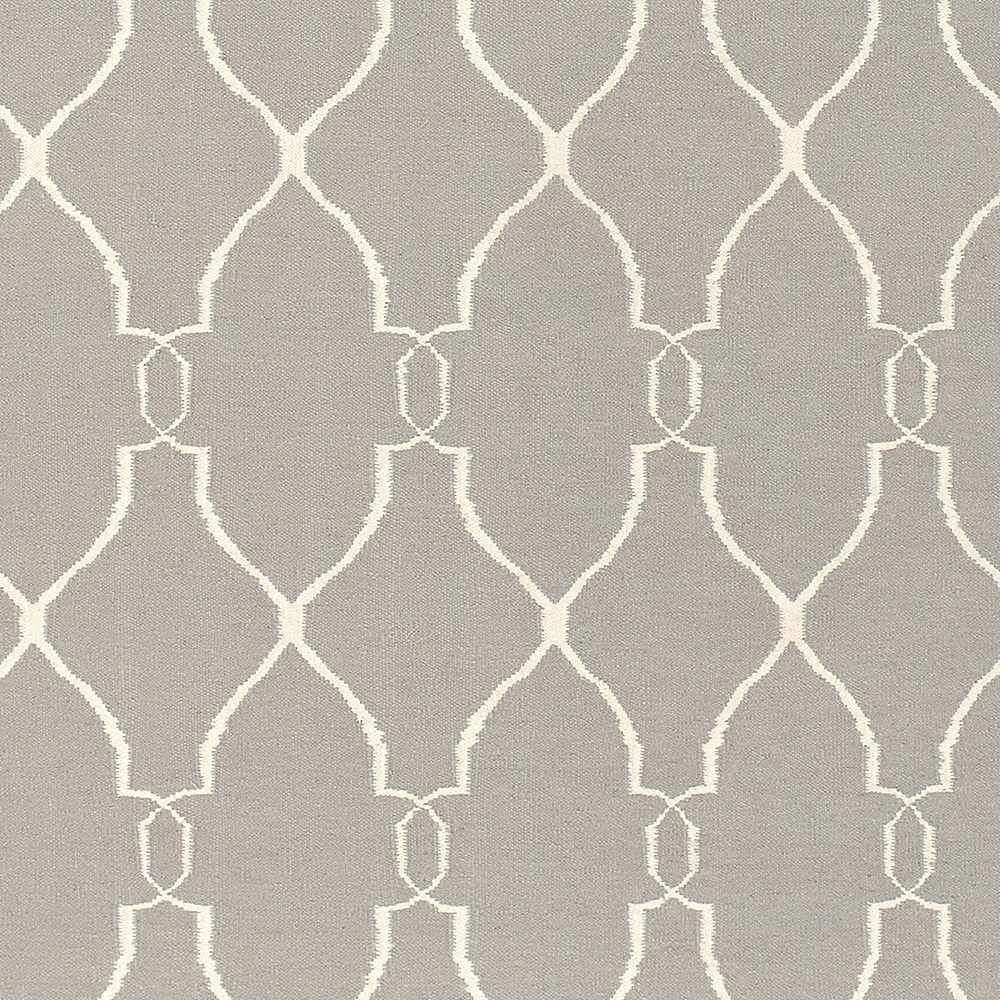 Lamy Beige Trellis Wool Rug - Clearance by Boutique Rugs