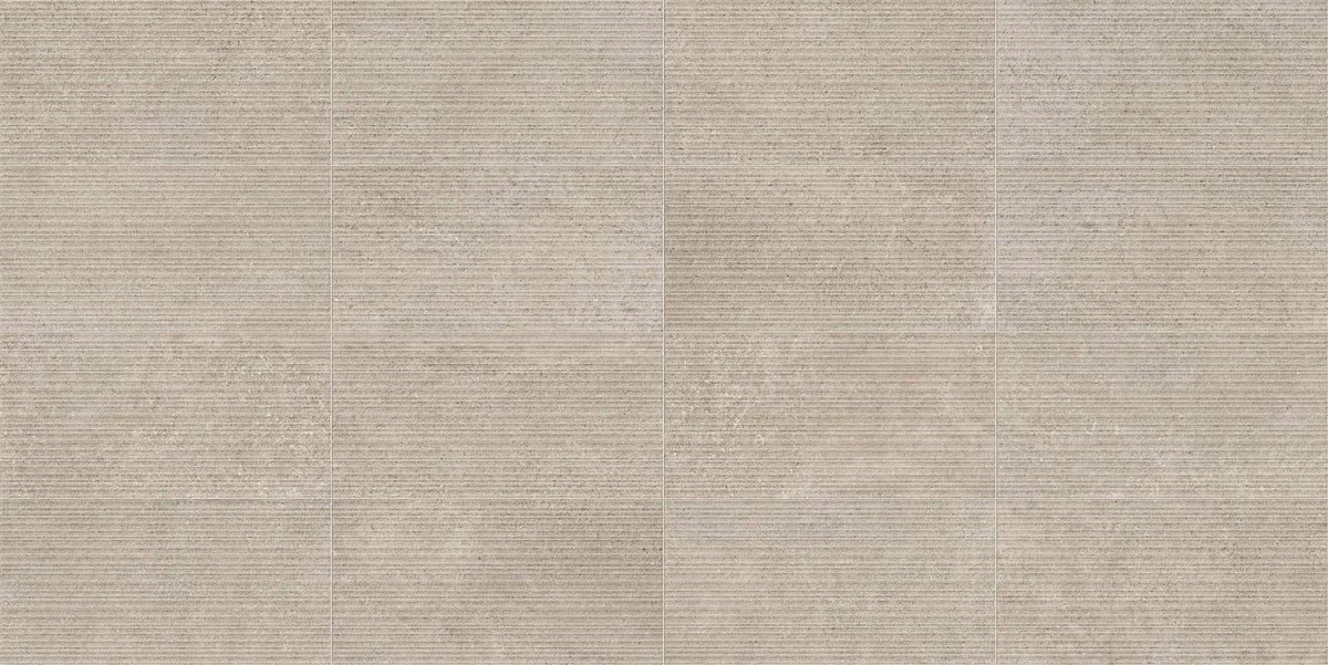 Veneer World Atelier Infinity Wave Desert Stone Look Porcelain Tiles 12x24 by landmarkceramics